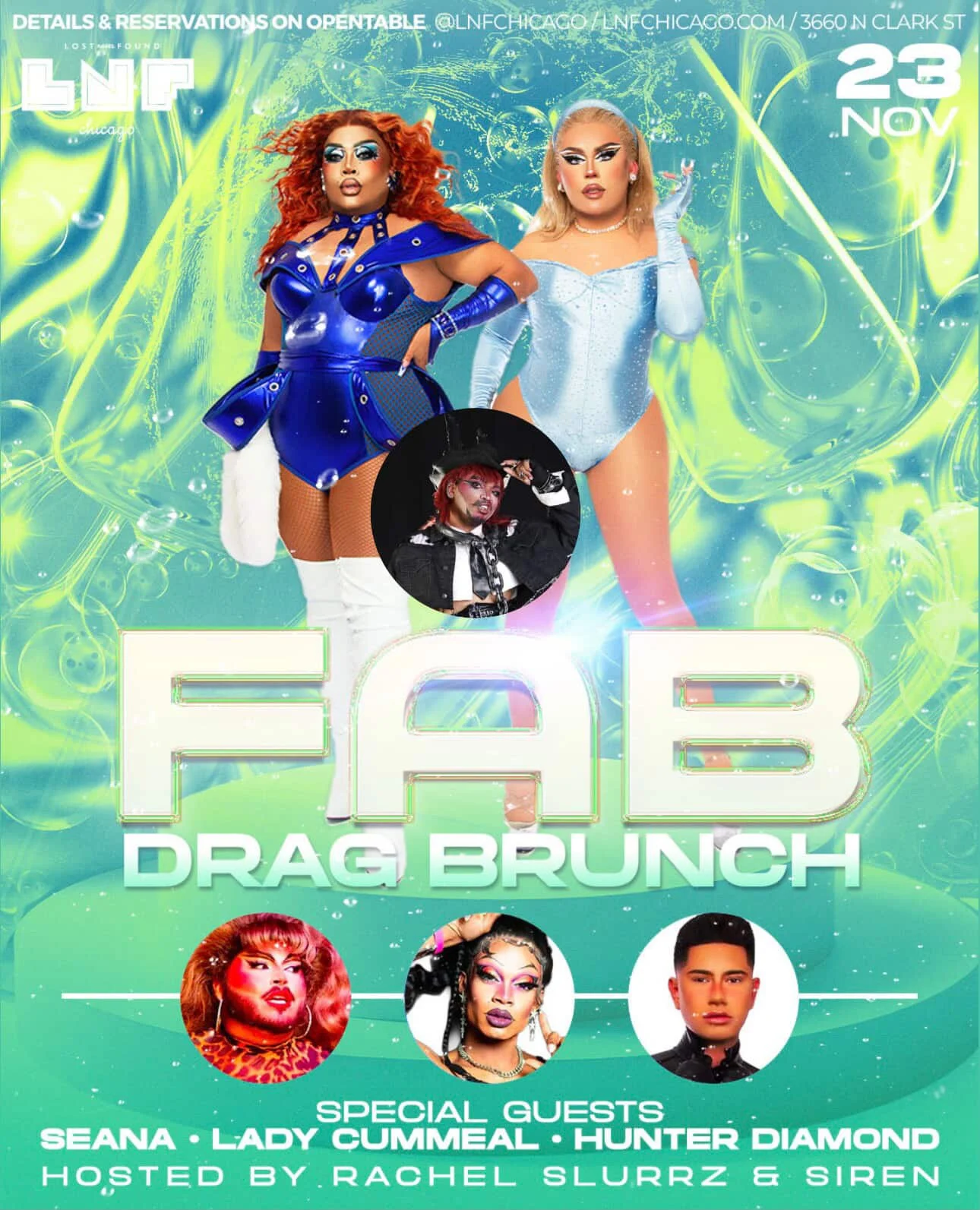 FAB DRAG BRUNCH - NOVEMBER 2025