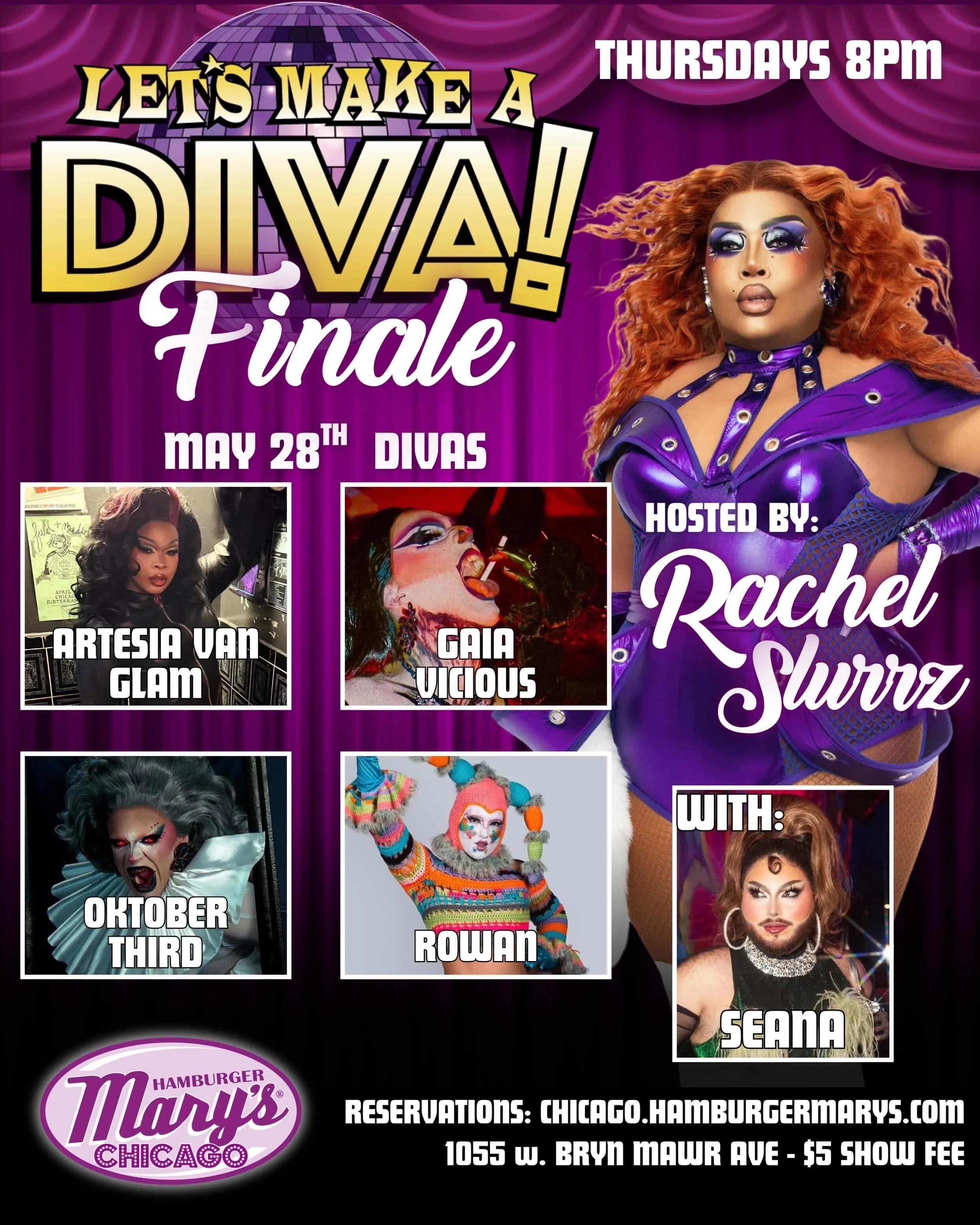 LMAD May 2026 @ Hamburger Marys Chicago