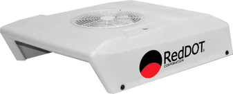 Red Dot R-6100 air conditioner unit for commercial truck HVAC applications