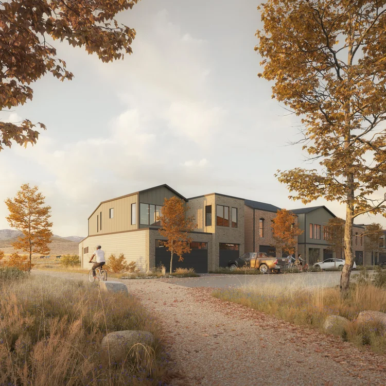 Townhomes at Studio Crossing, rendering