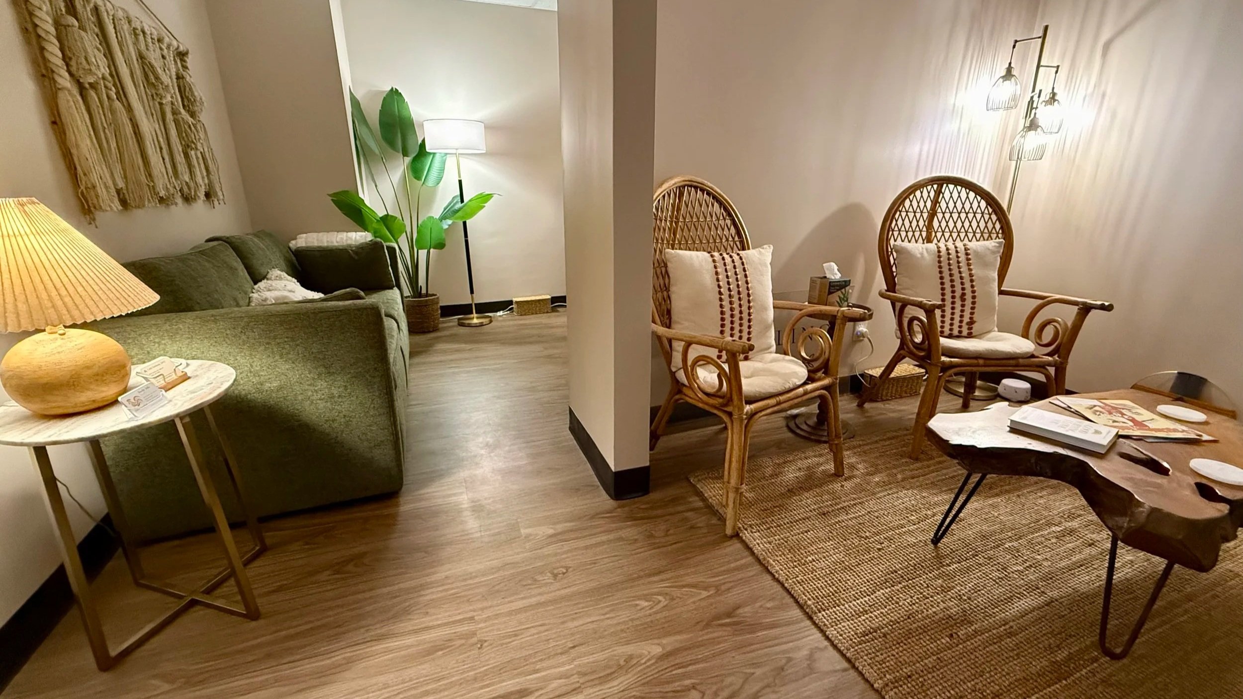 The Counseling Suite waiting room