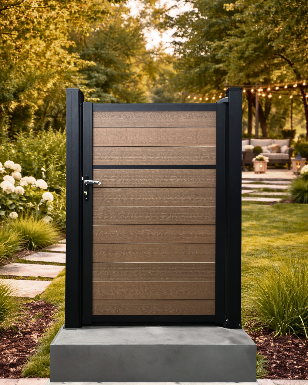 Cedar Composite Gate