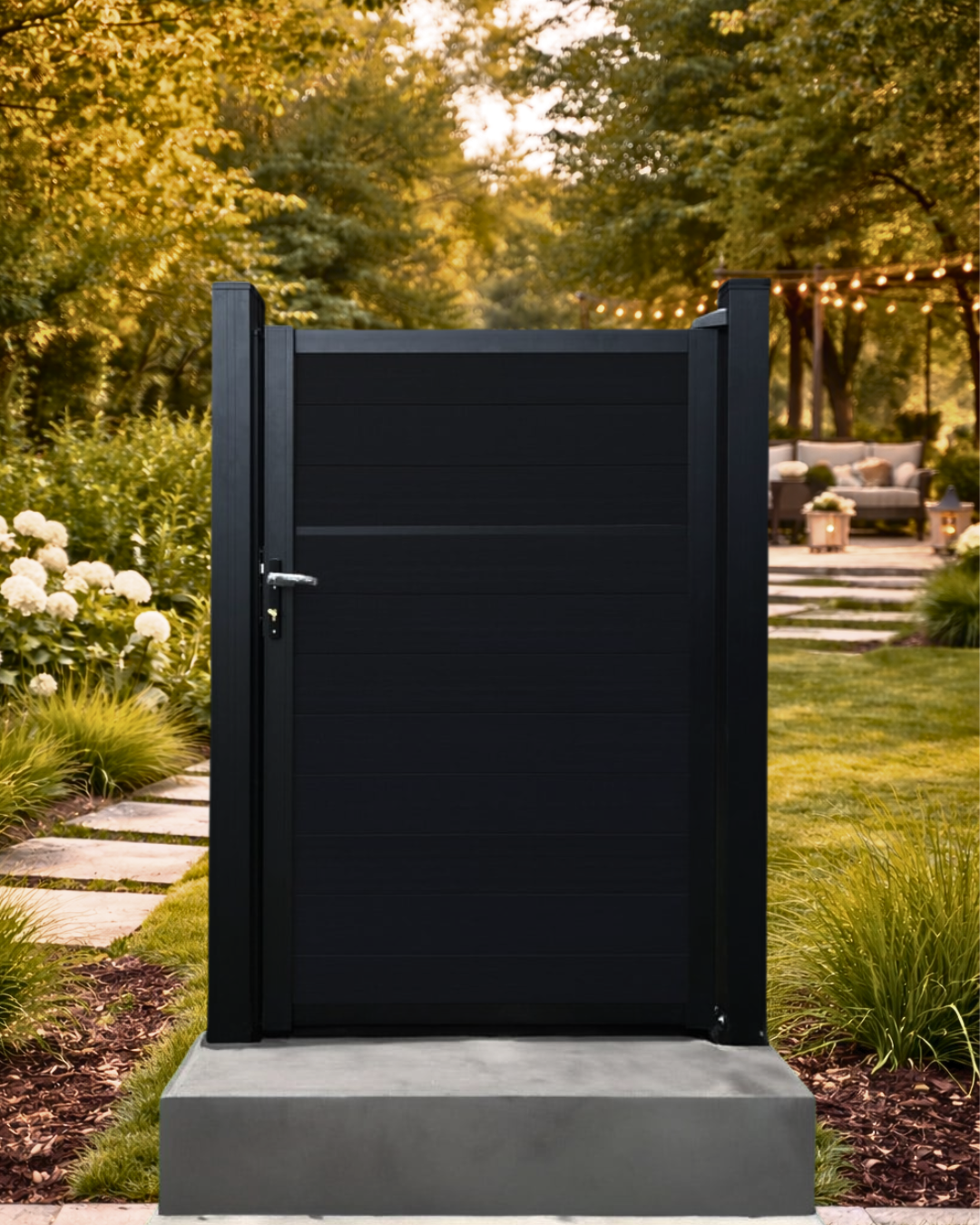 Black Composite Gate