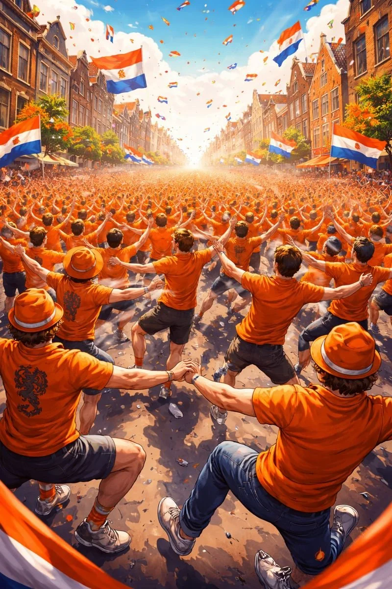 Links Rechts Chant Lyrics (Naar Links, Naar Rechts) | Netherlands Fans