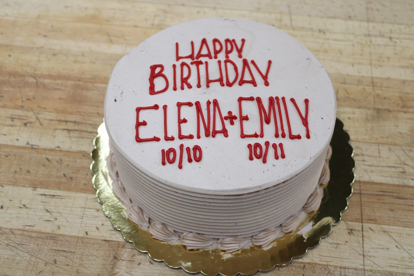 Happy Birthday Elena + Emily! #antoinespastryshop #bakery #bakerylife #cakes #cake #chocolate #richthebaker #vanilla #happybirthday
