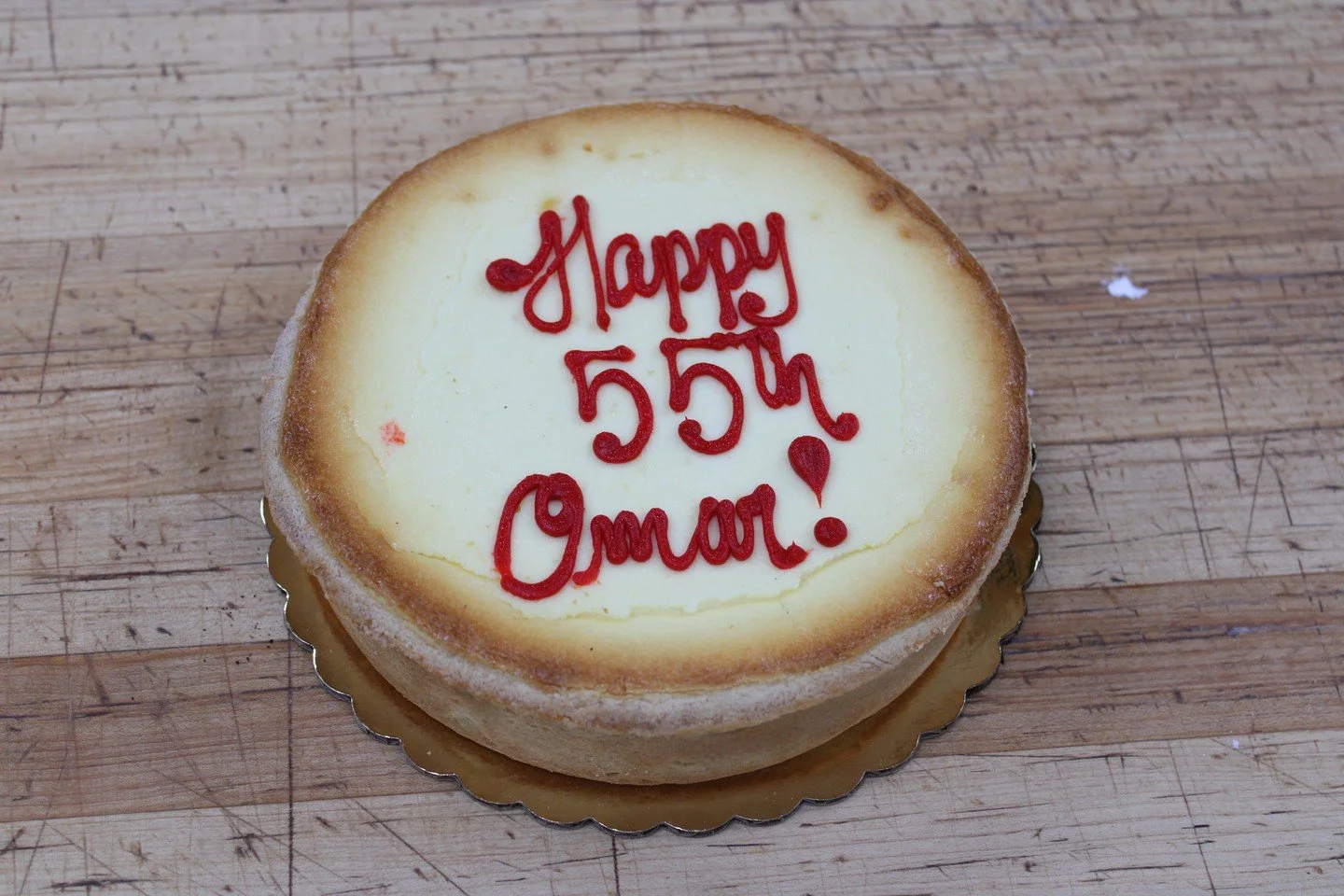 Happy 55th Omar! #antoinespastryshop #bakery #bakerylife #cheesecakes #cheesecake #chocolate #richthebaker #vanilla #happybirthday