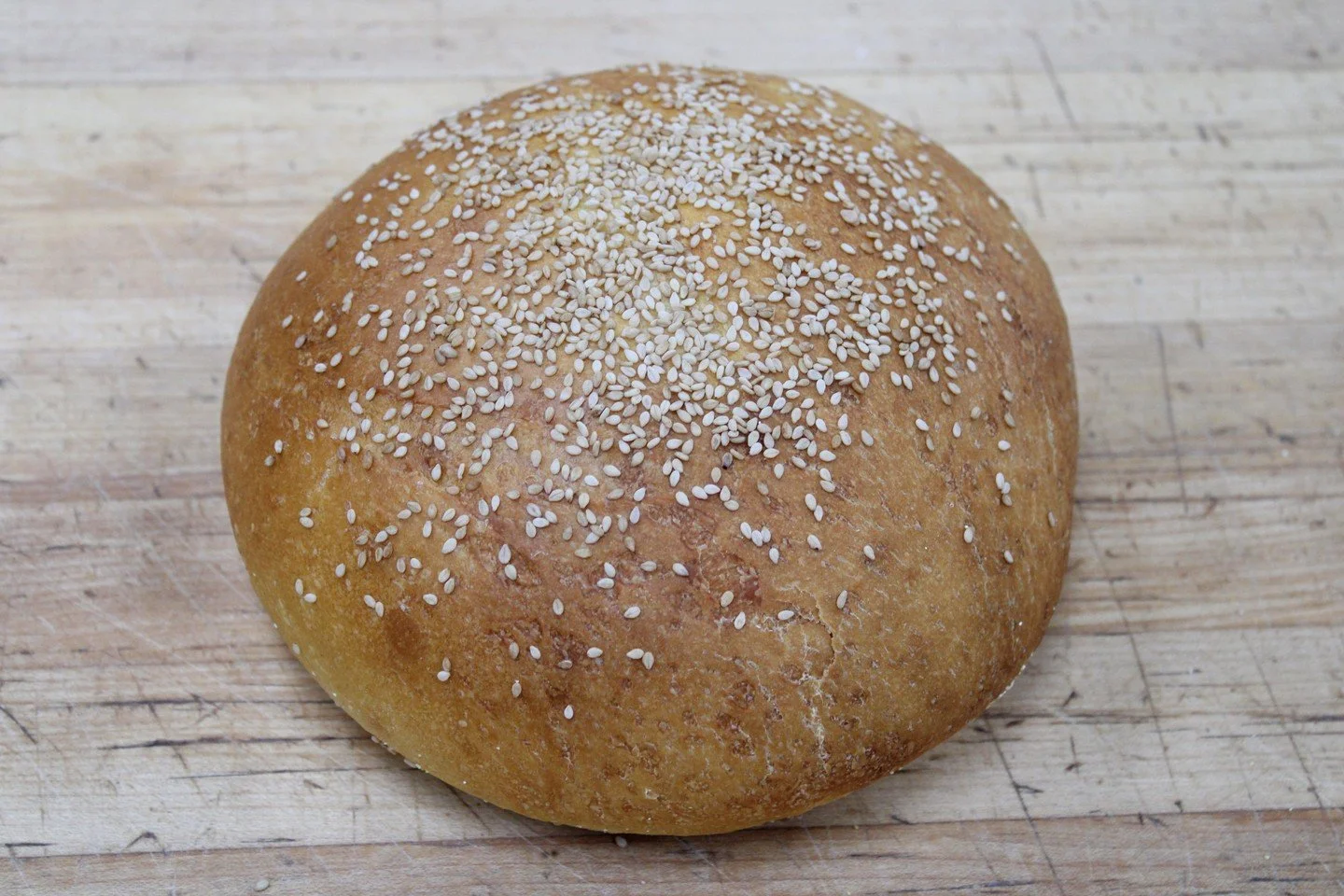 Semolina Loaf!! A classic Mediterranean bread loaf baked and garnished with sesame seeds! Stop in today to grab yourself a loaf today!! #antoinespastryshop #bakery #breads #yeast #bakerylife #richthebaker #semolinaflour #artisanbread #bread #specialt