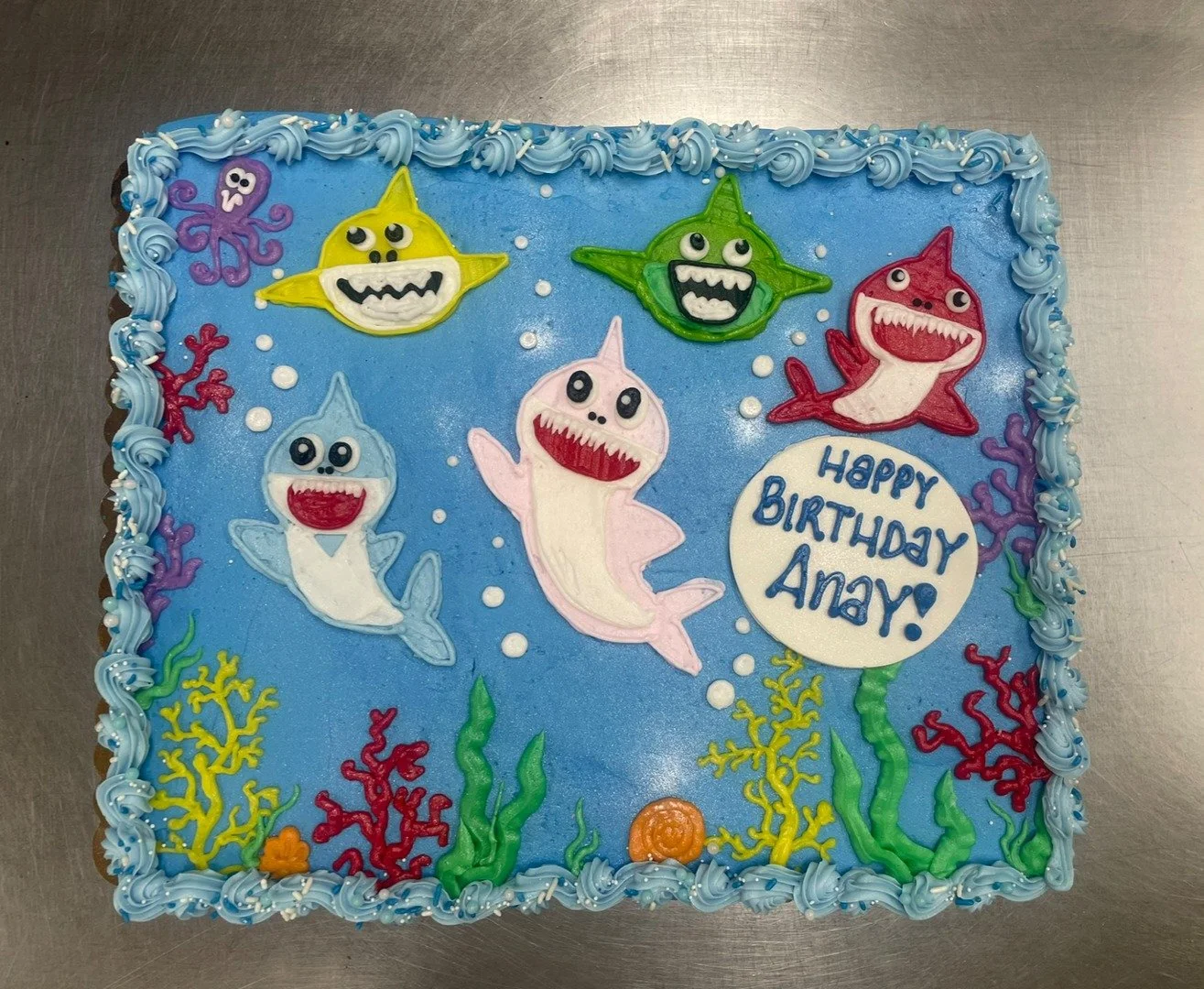 Happy Birthday Anay! #antoinespastryshop #cake #cakes #happybirthday #richthebaker #bakery #bakerlife #customcakes #custom