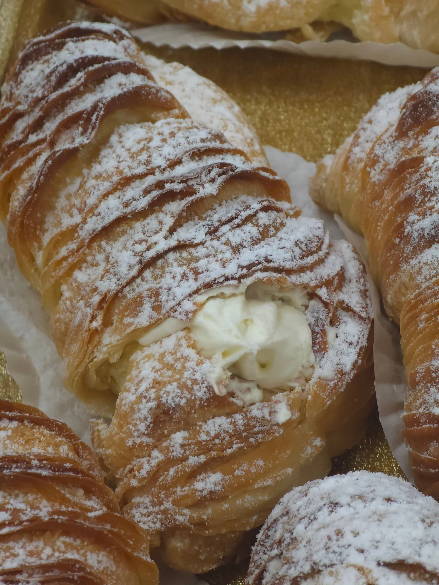 Stop in today to get some fresh Lobster Tails!! Handmade and freshly made every day and garnished with powdered sugar!! Come get yourself a fresh treat today!! #antoinespastryshop #lobstertails #pastry #pastries #richthebaker #bakery #bakerlife #ital