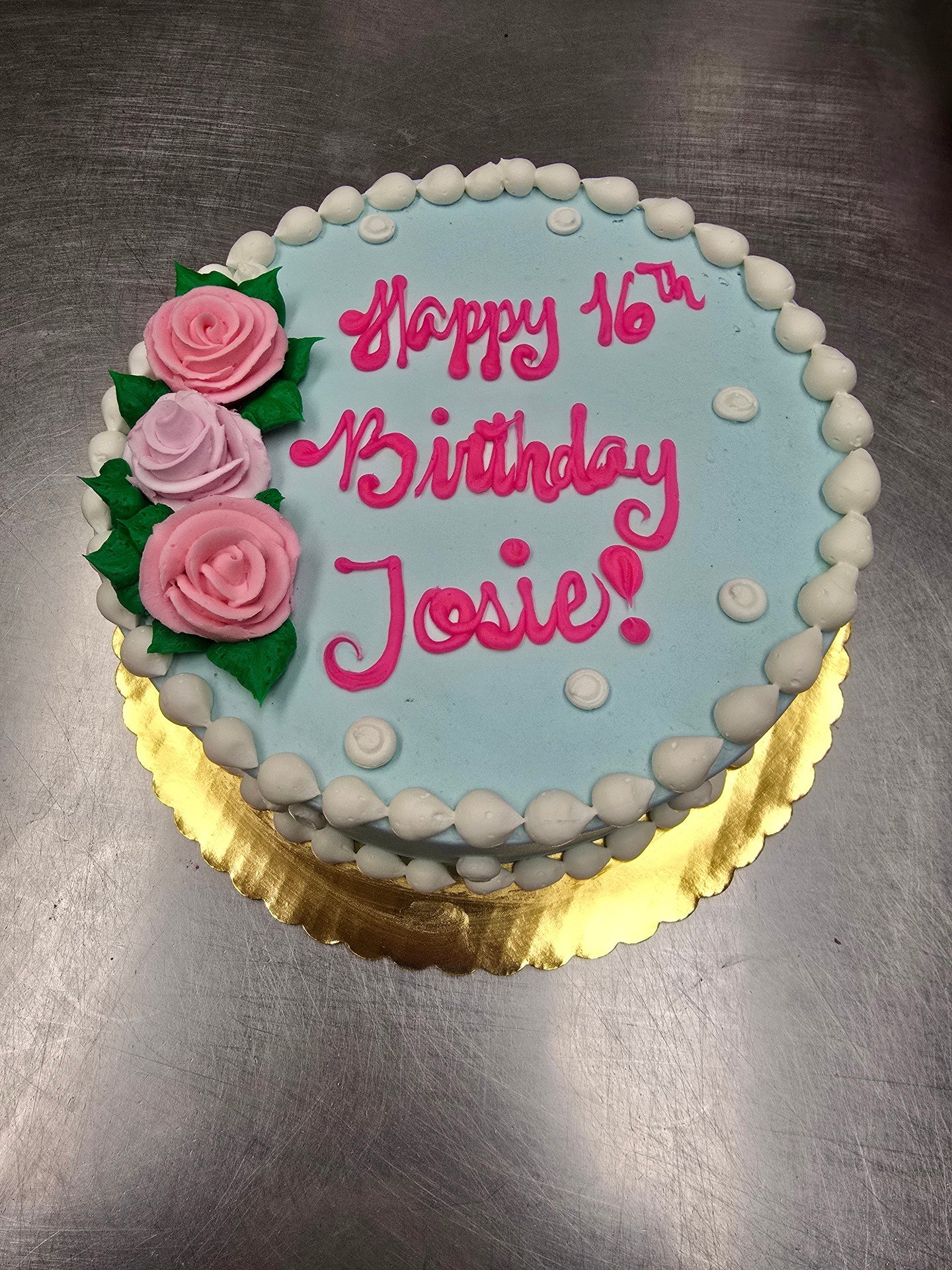 Happy 16th Birthday Josie! #antoinespastryshop #cake #cakes #customcake #cakedecorating #richthebaker