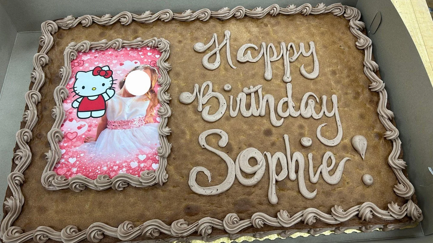 Happy Birthday Sophie! #antoinespastryshop #hellokitty #specialorder #happybirthday #richthebaker #chocolate