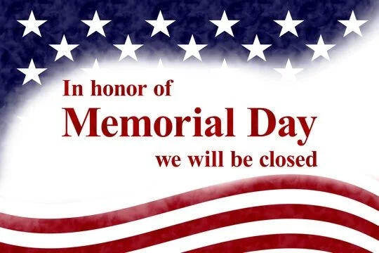 Today we are closed in observance of Memorial Day! We will reopen at 7 am tomorrow! #antoinespastryshop #holiday #bake #bakery #memorialday