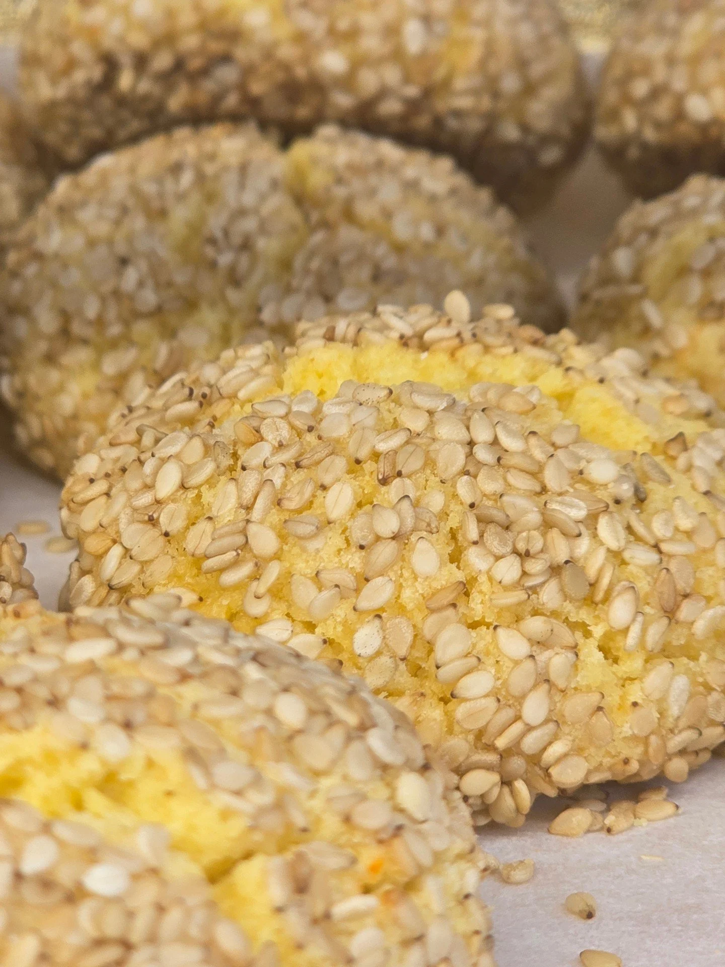 Sesame Italian Butter Cookies #antoinespastryshop #cookie #cookies #italian #italy #sesameseed #sesame #richthebaker
