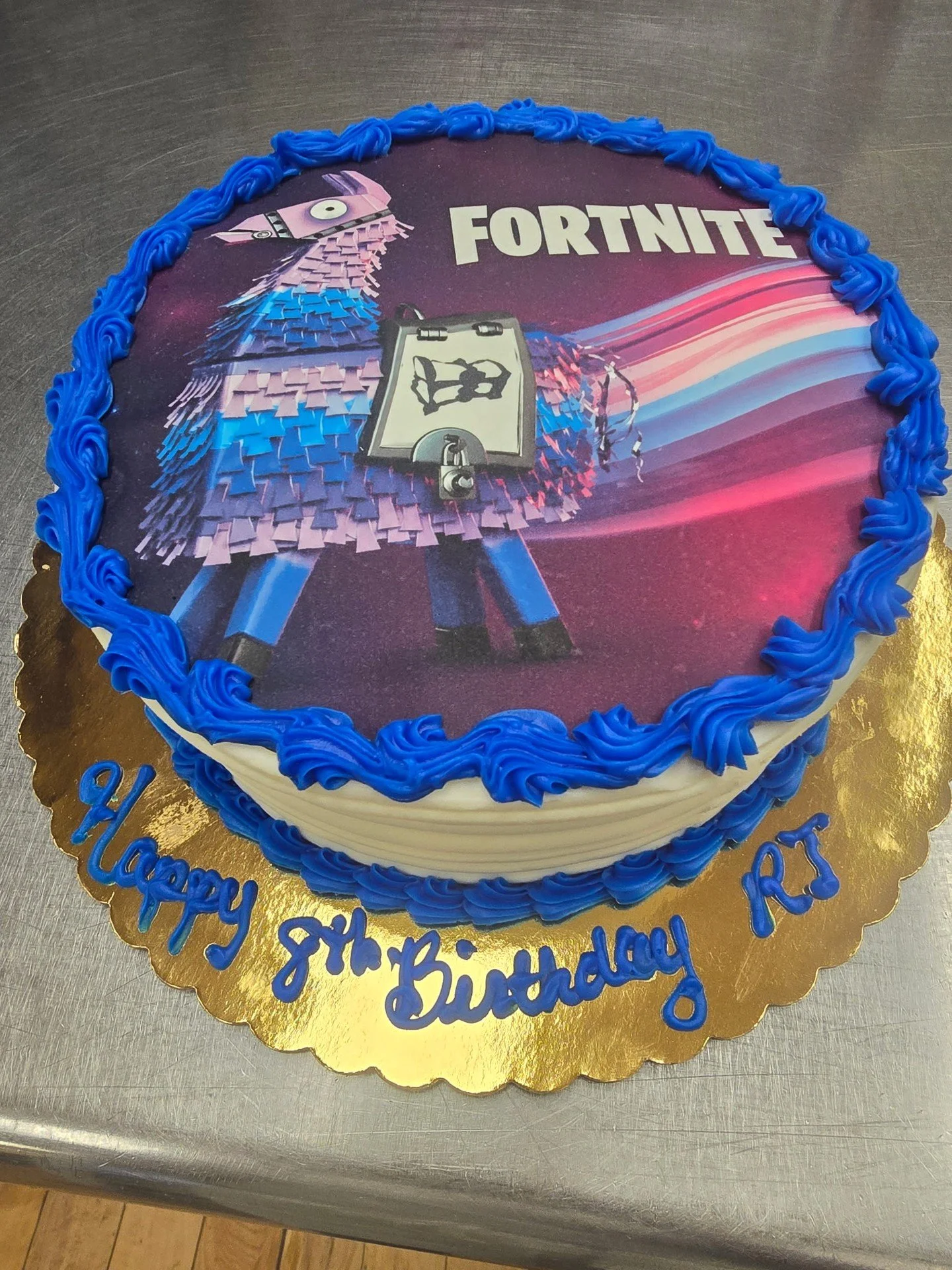 Happy 8th Birthday RJ! #antoinespastryshop #cake #cakes #customcake #fortnite #gaming #frosting #icing #richthebaker