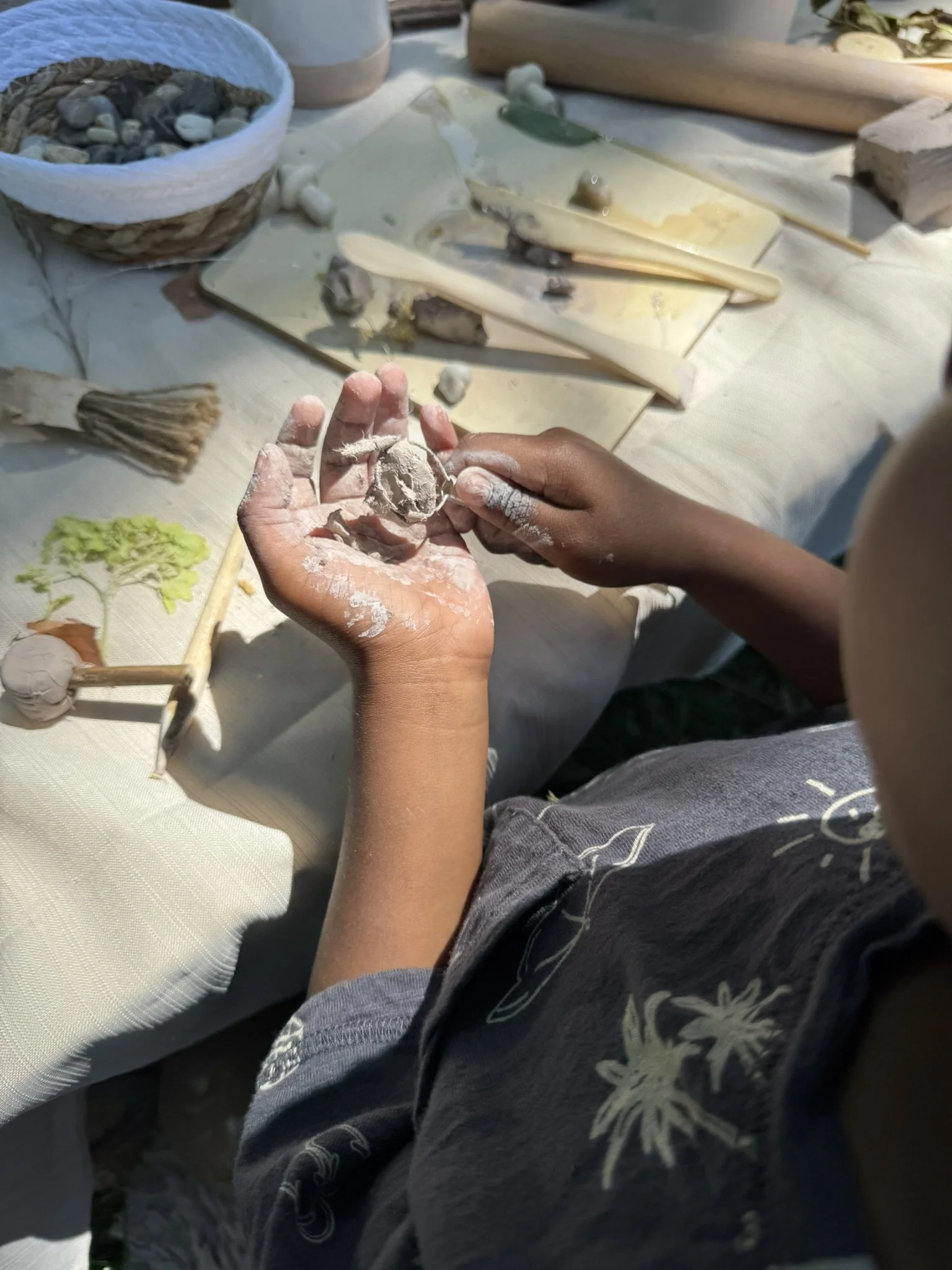 Some experimented with the tools, and the best part was watching the children naturally teach themselves how to use them. Of course, safety first! Supervision is key.