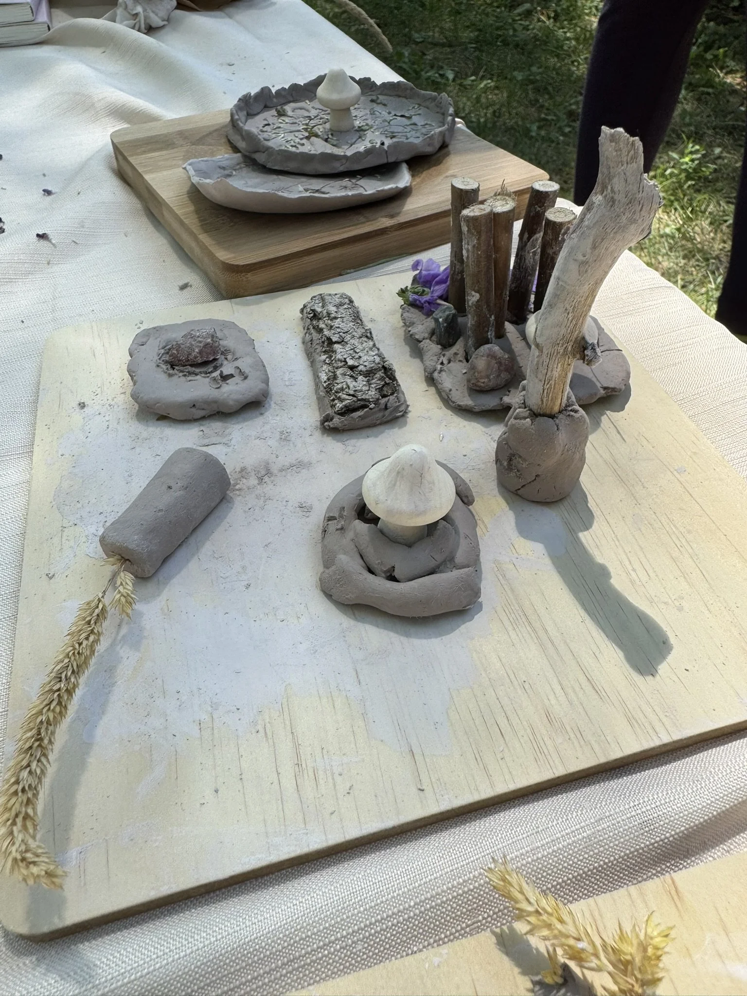 The creations took a little break to strike a pose for their close-up!