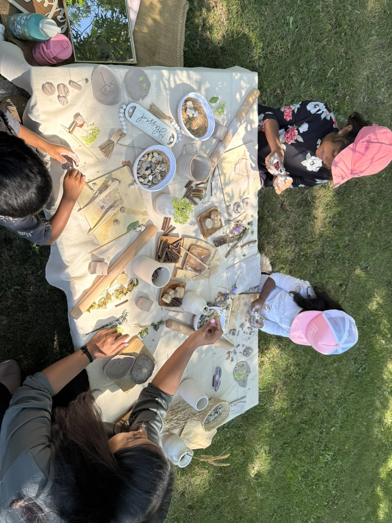 Parents understood the value of the process versus the product. No pressure, just play!