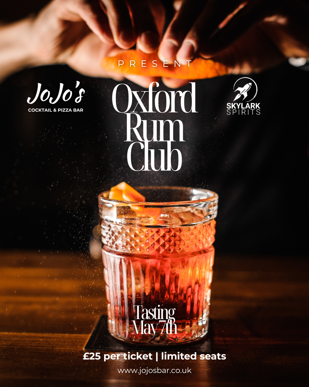 Oxford Rum Club - limited seats!