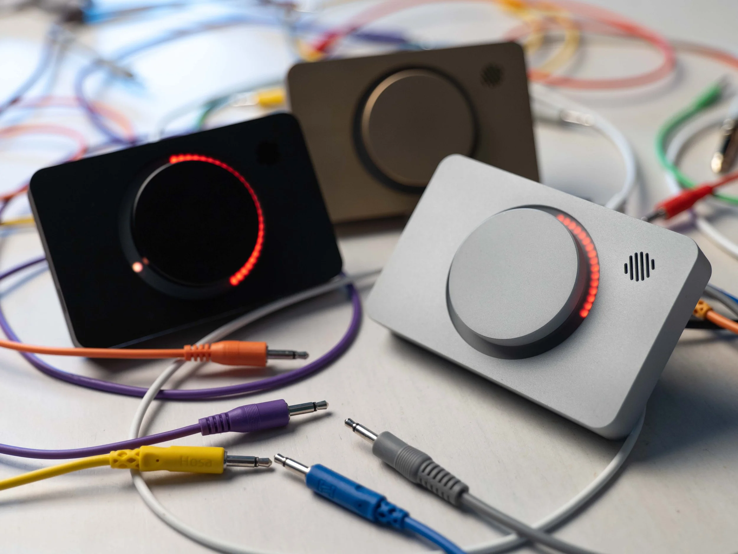 Selection of Pomodoro timers in a sea of patch mono TS cables