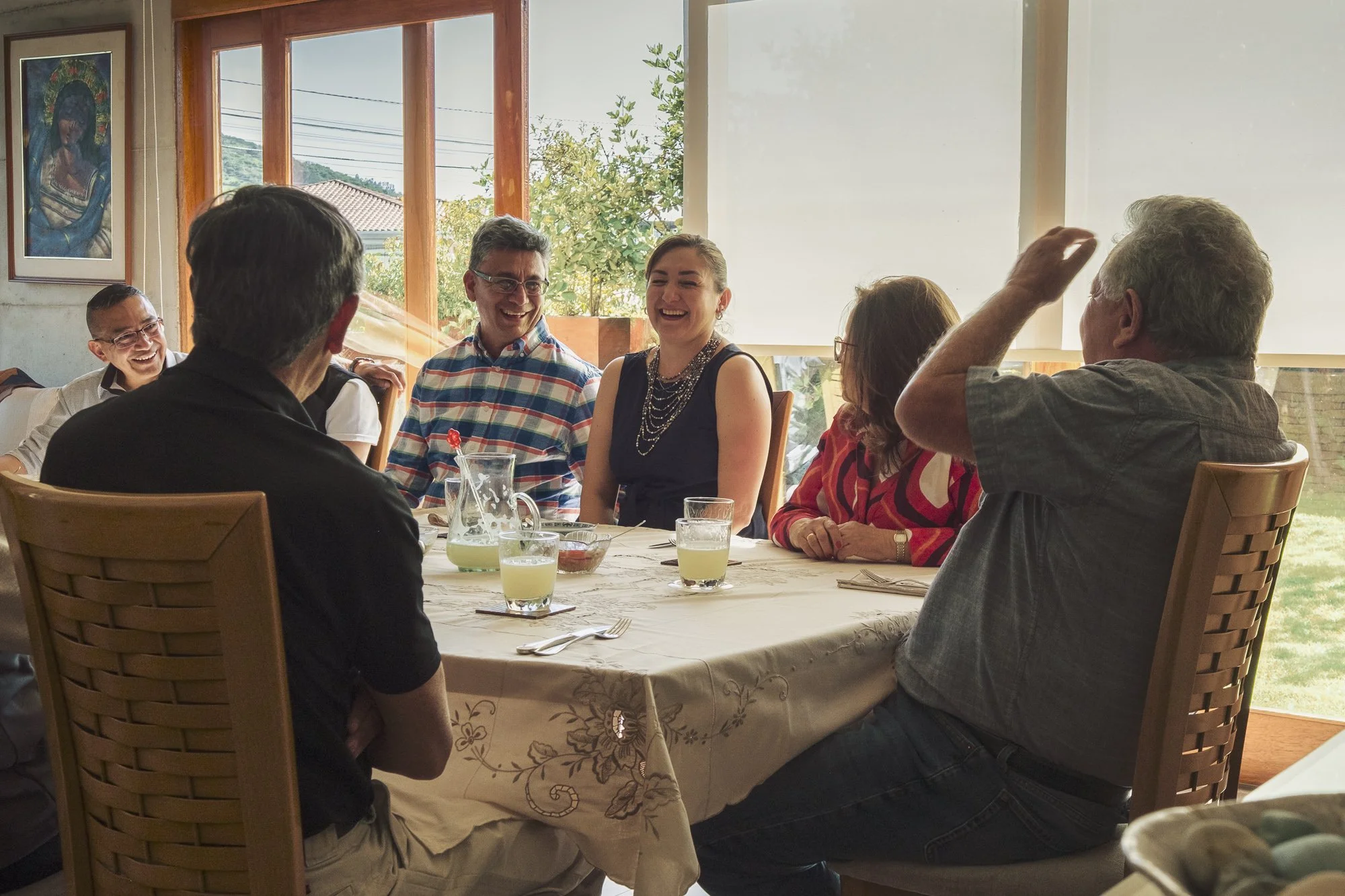 Družinsko fotografiranje praznovanja 70. rojstnega dne