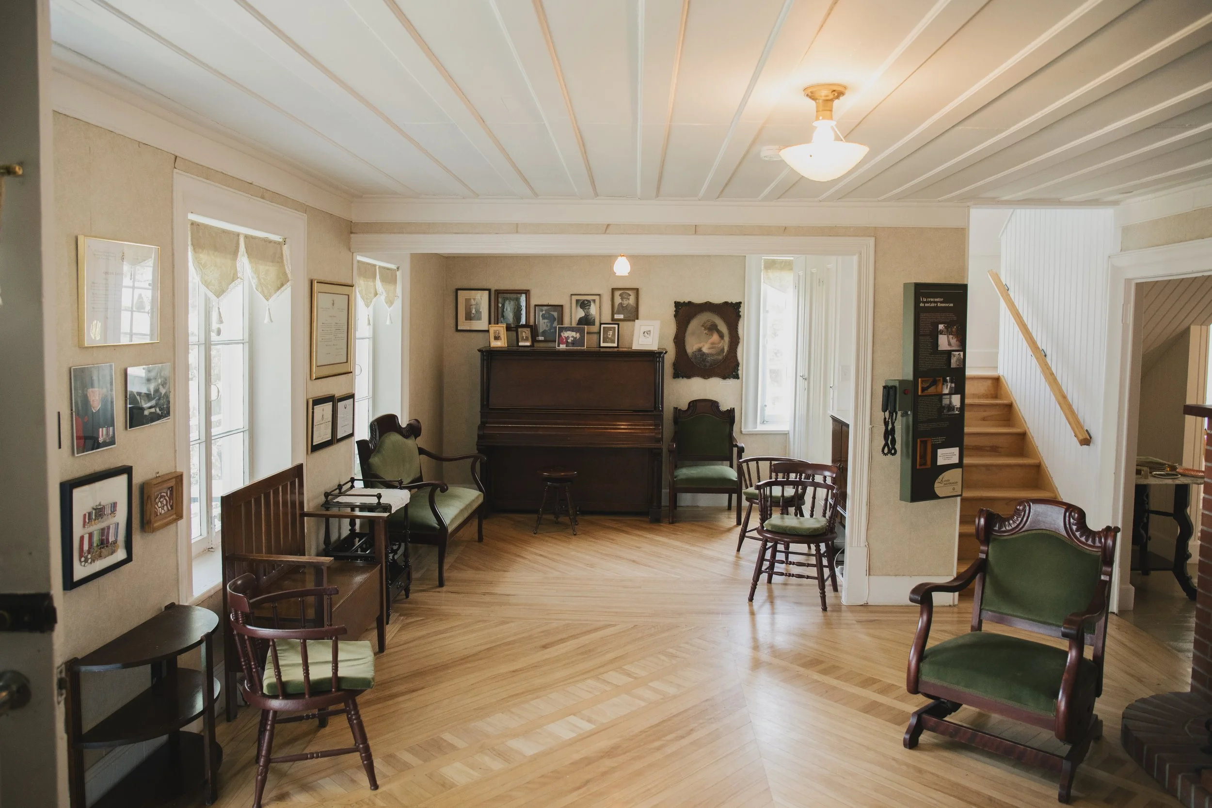 En visite à la Maison