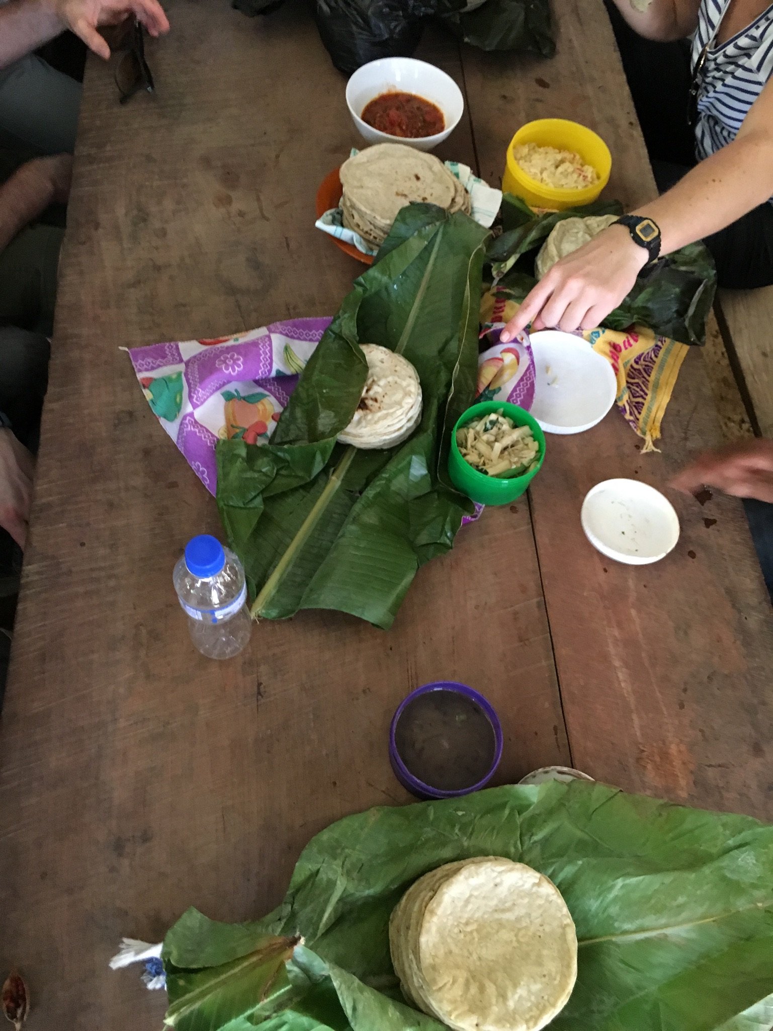 Guatemala, Incredible
lunch hosted by the farmers.