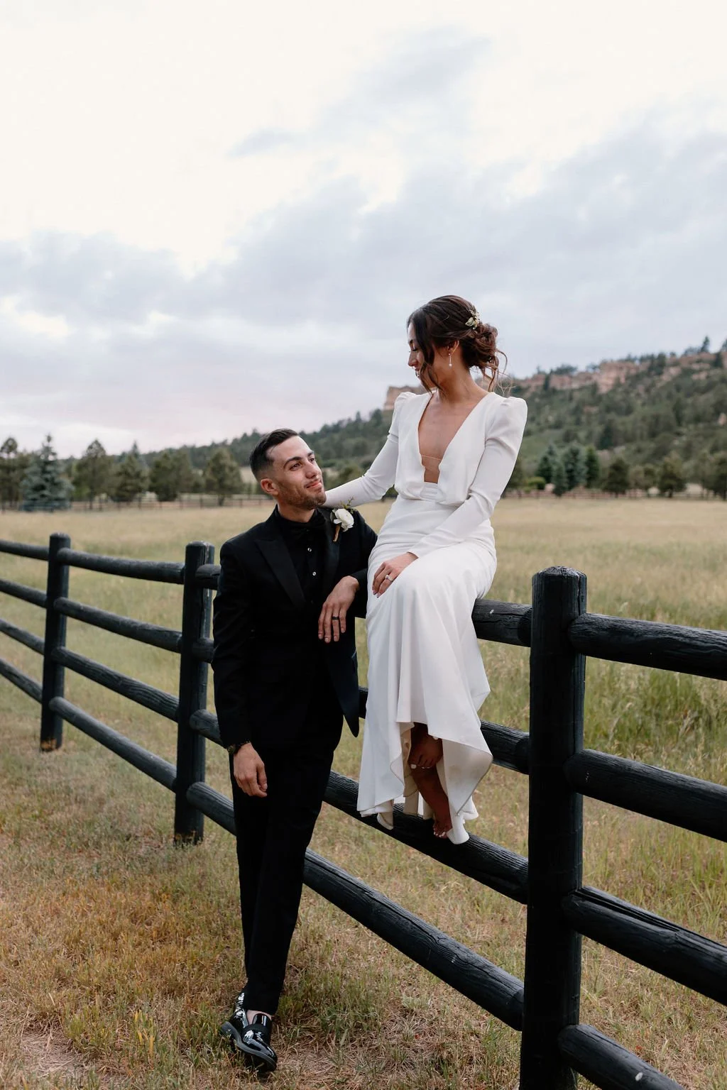 Mountainside Colorado Wedding Photographer