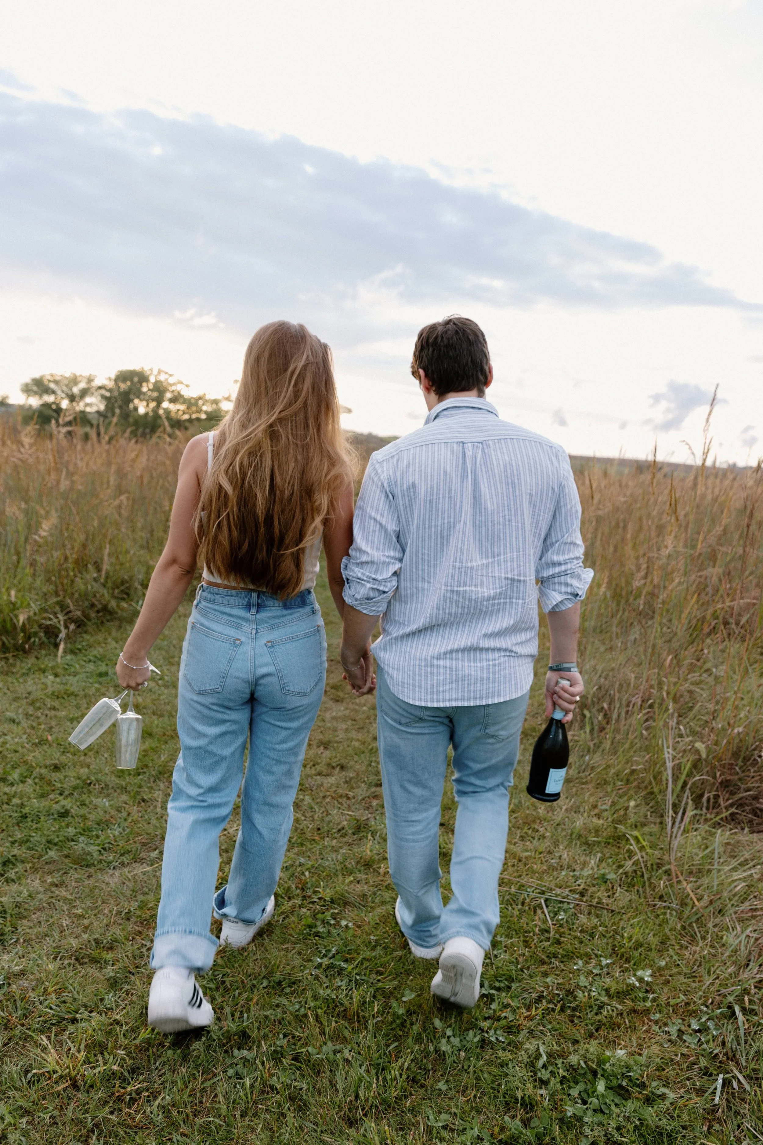 downtown lincoln engagement photos
