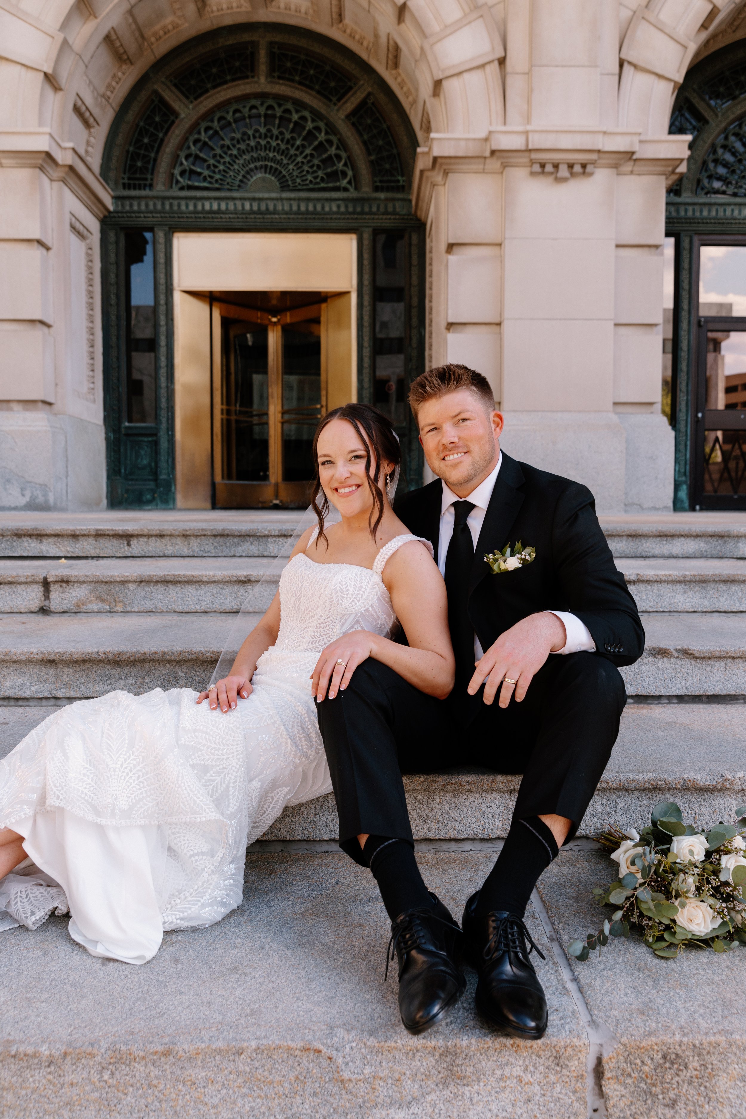 Downtown Omaha Wedding Photographer