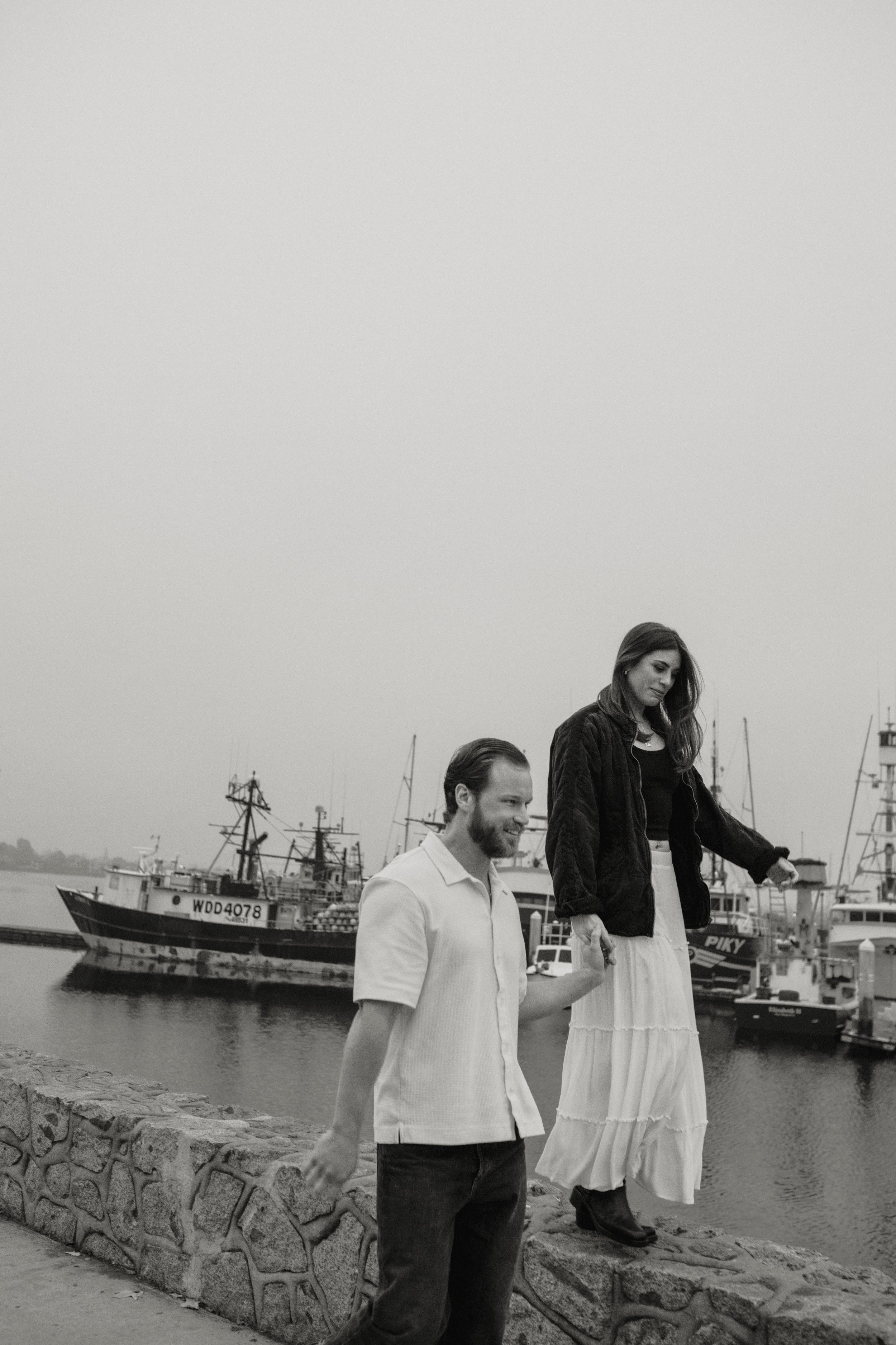 Tuna Pier Harbor San Diego California Wedding Photographer