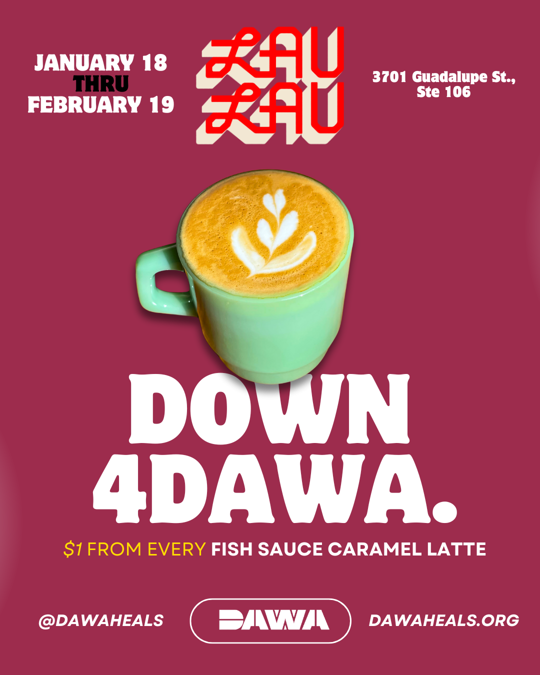 Drinks4DAWA Fundraiser Kickoff Event