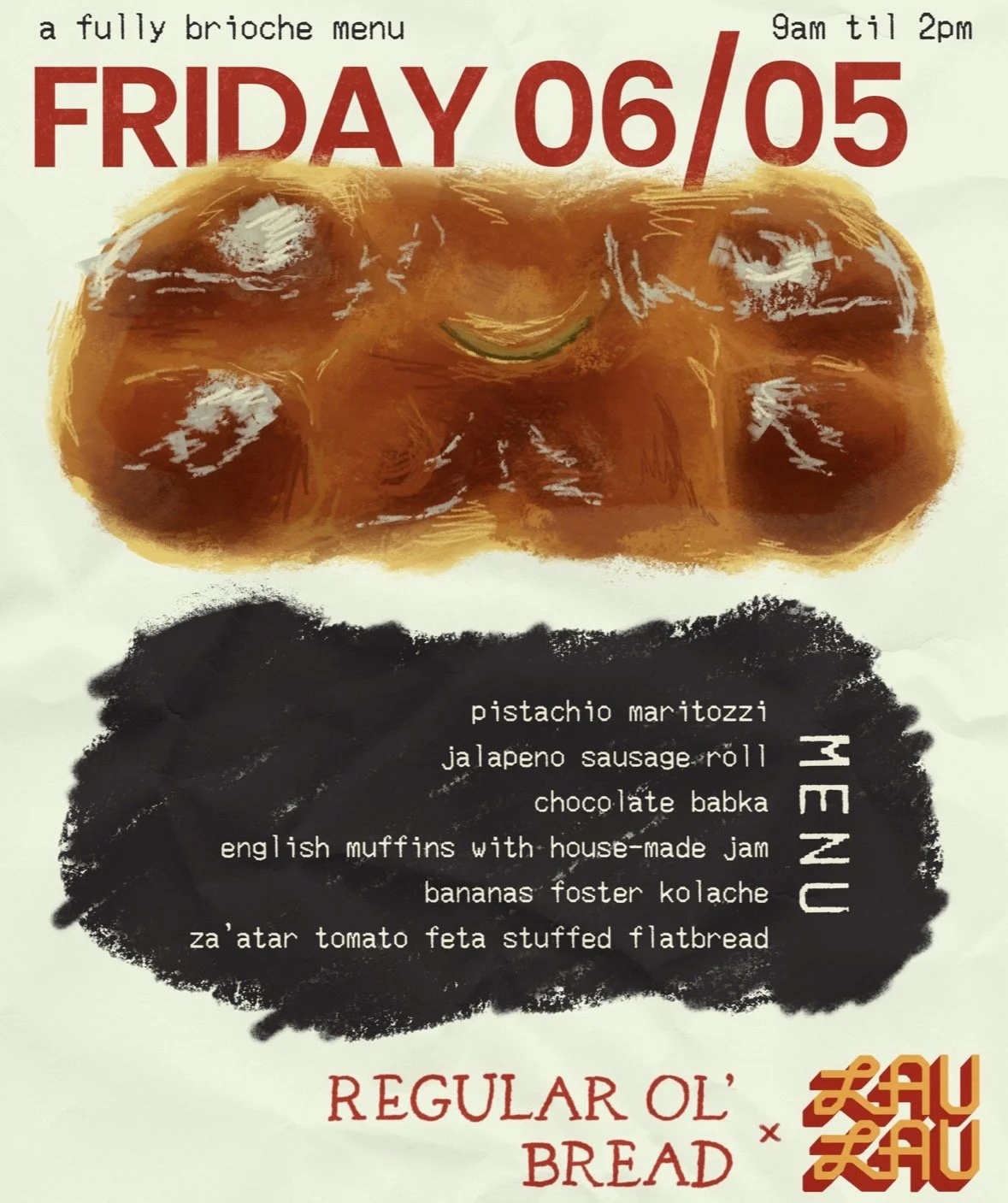 Brioche Pop-Up: Regular Ol’ Bread