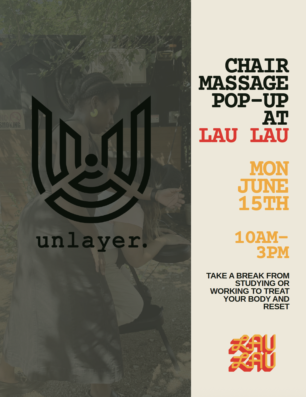 Unlayer. Chair Massages