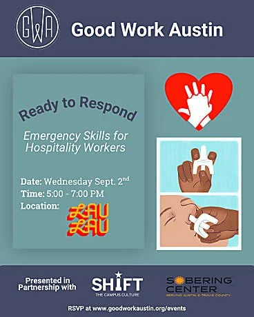 GWA Training: Emergency Skills for Hospitality Workers