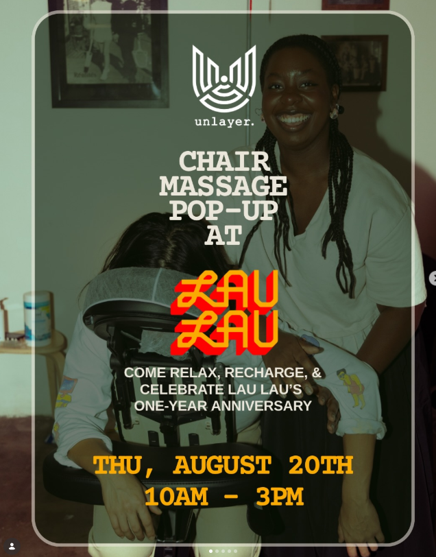 Unlayer. Chair Massages
