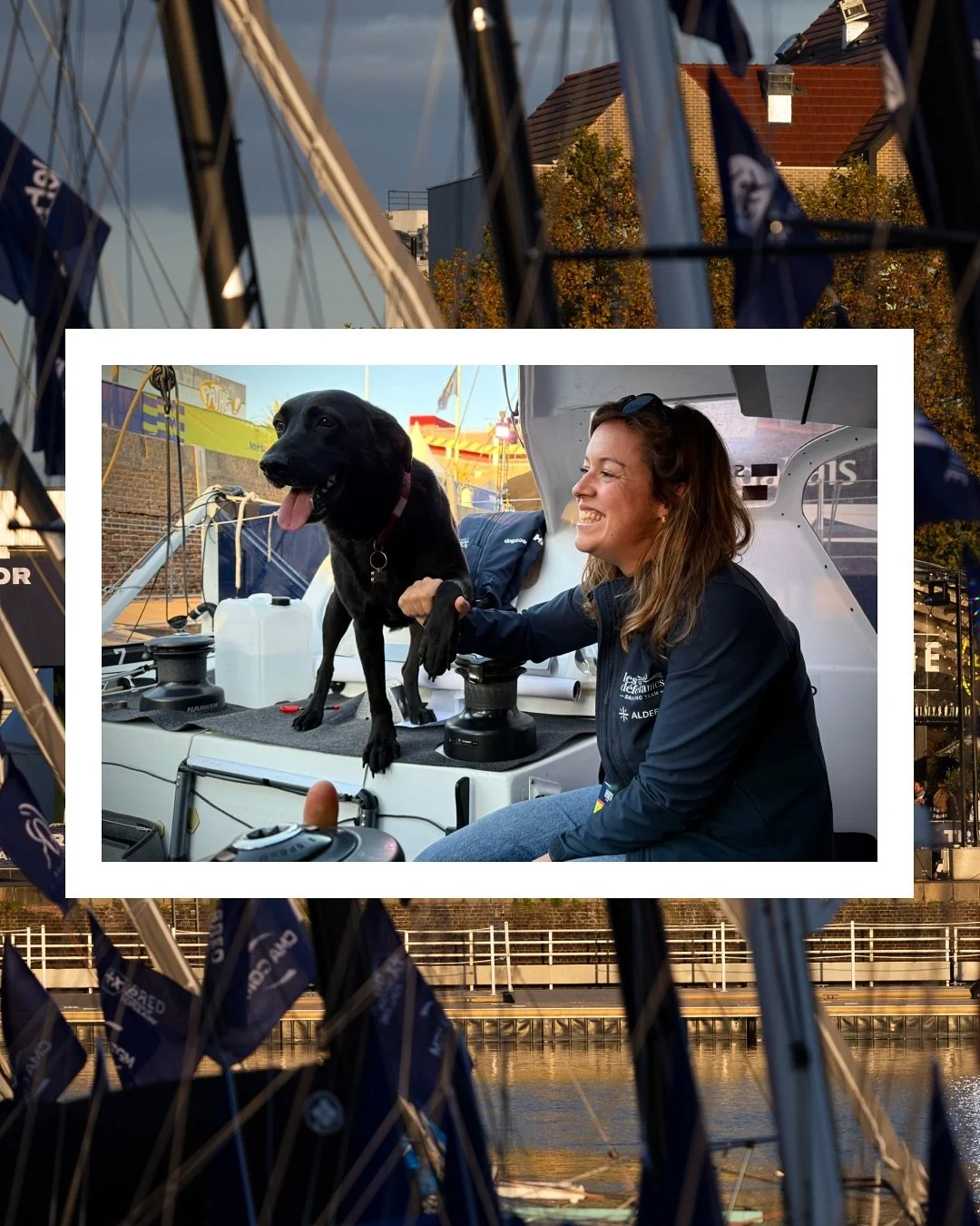 Le premier we de village de la @transatcafelor au Havre touche à sa fin !
On a fait visiter le Class40 @alderan_sgp aux équipes d’Alderan et à leurs familles c’était parfait ☺️
On a aussi tous ét&eacut