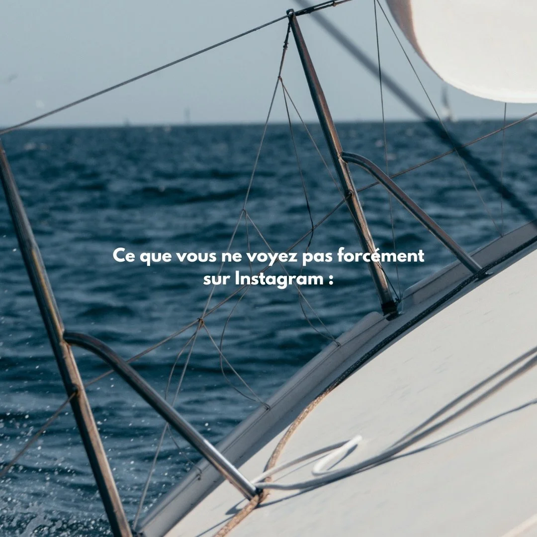 On voit souvent les d&eacute;parts, les entra&icirc;nements, les courses, les sourires.

Un peu moins les moments o&ugrave; je doute, o&ugrave; je suis fatigu&eacute;e, o&ugrave; je me demande si je vais vraiment y arriver.

Je ne suis pas toujours s