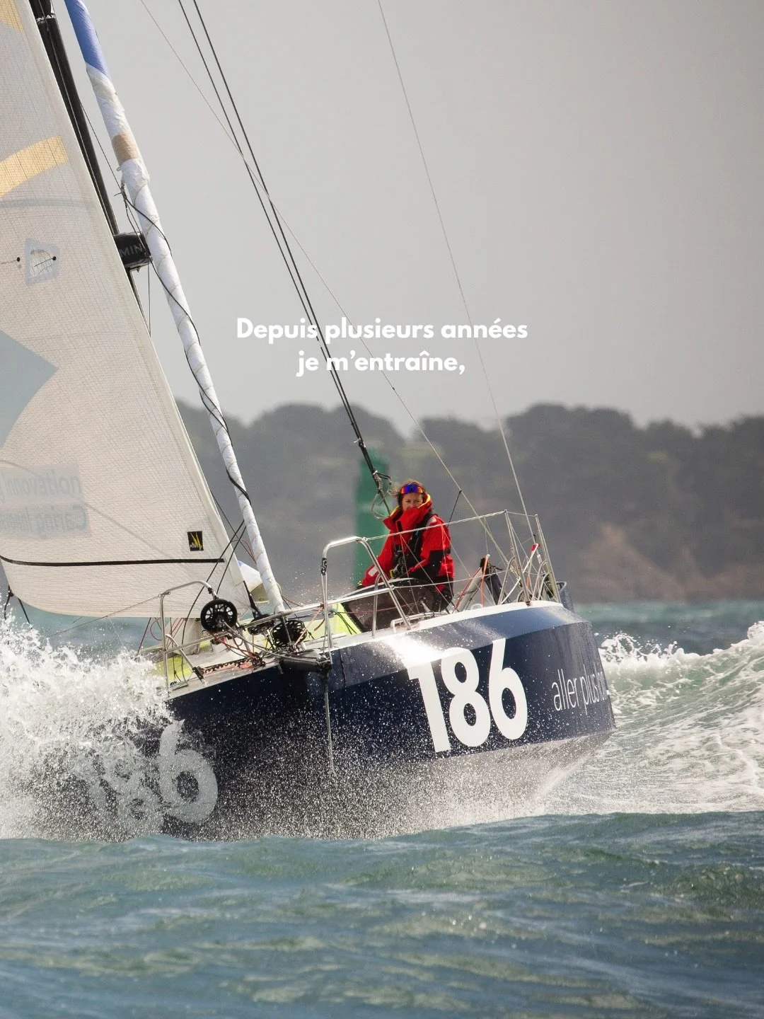 Prendre le d&eacute;part d&rsquo;une @route_du_rhum &ccedil;a ne se r&eacute;sume pas &agrave; monter sur un bateau le 1er novembre.

&Ccedil;a fait des ann&eacute;es que je construis ce projet, &eacute;tape par &eacute;tape.

Je m&rsquo;entra&icirc;