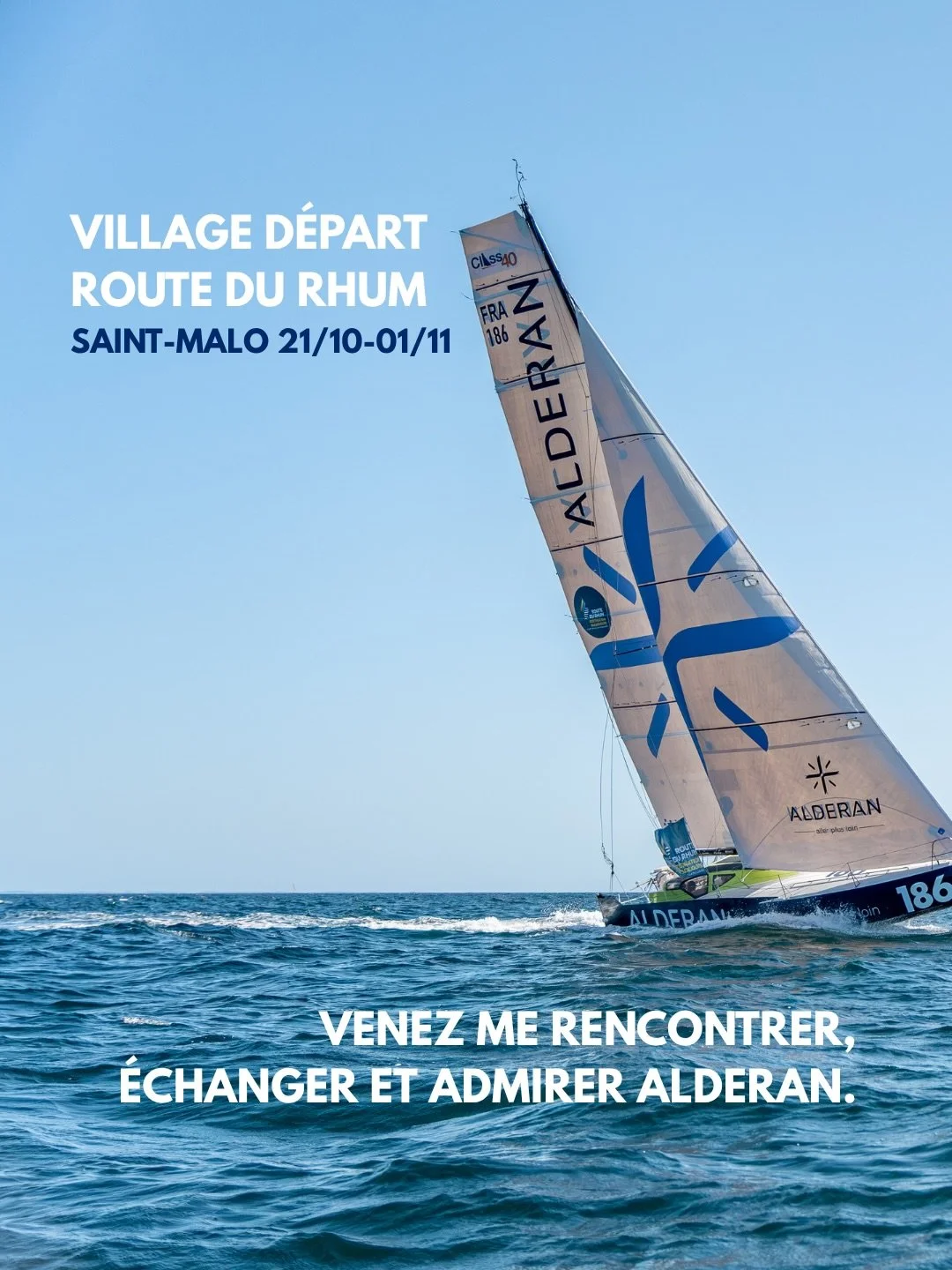 📍 Rendez-vous &agrave; @villedesaintmalo 

Le village d&eacute;part de la Route du Rhum ouvre ses portes, et je serai partout : en d&eacute;dicace, sur sc&egrave;ne, &agrave; l&rsquo;antenne et sur l&rsquo;eau.

✍🏼 Venez me rencontrer en d&eacute;d