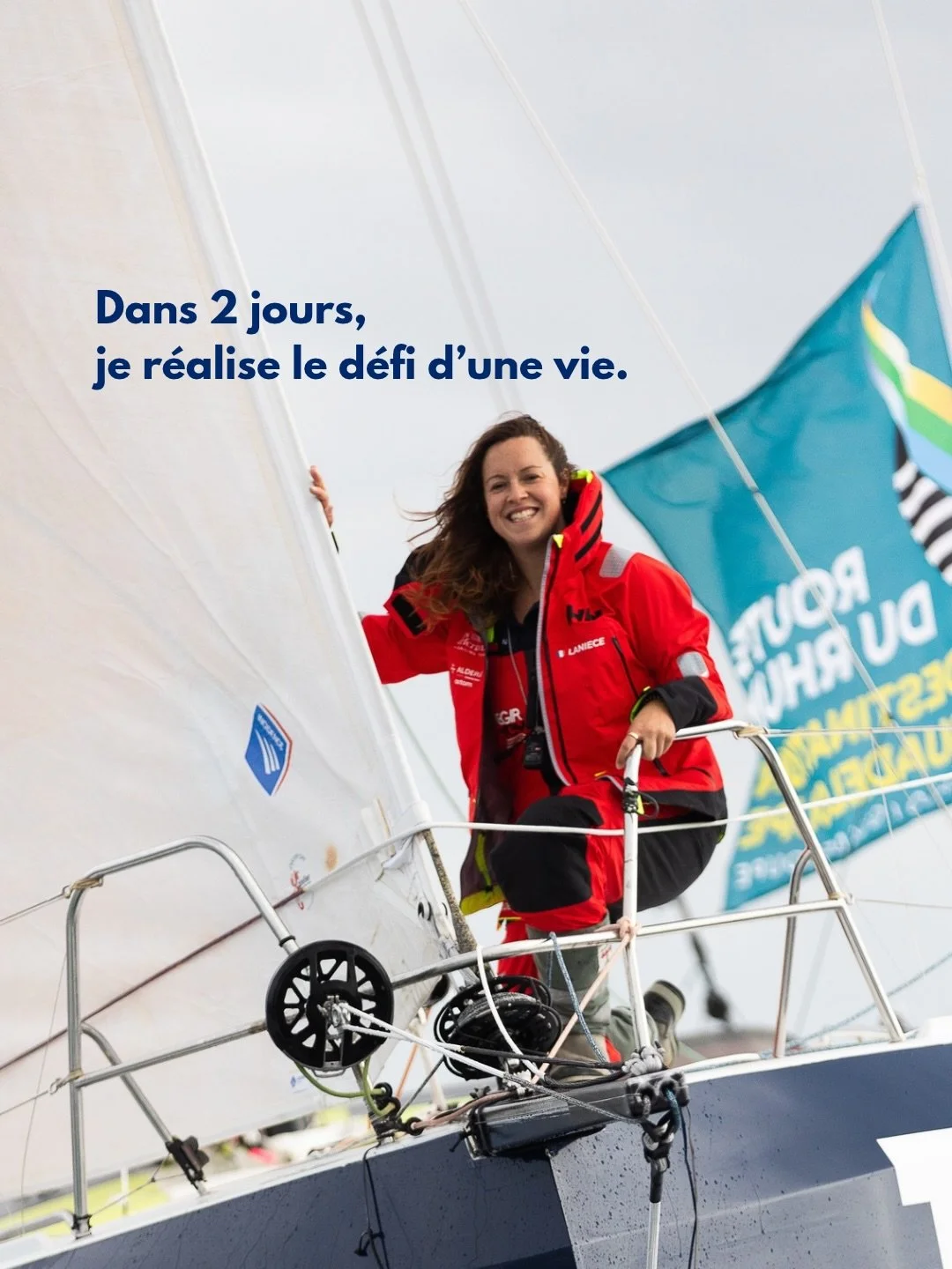 On ne se sent jamais tout &agrave; fait pr&ecirc;te, et pourtant on peut y aller quand m&ecirc;me !

C&rsquo;est ce que j&rsquo;ai envie de partager avec vous pendant cette travers&eacute;e.

Si vous voulez suivre cette aventure &agrave; mes c&ocirc;