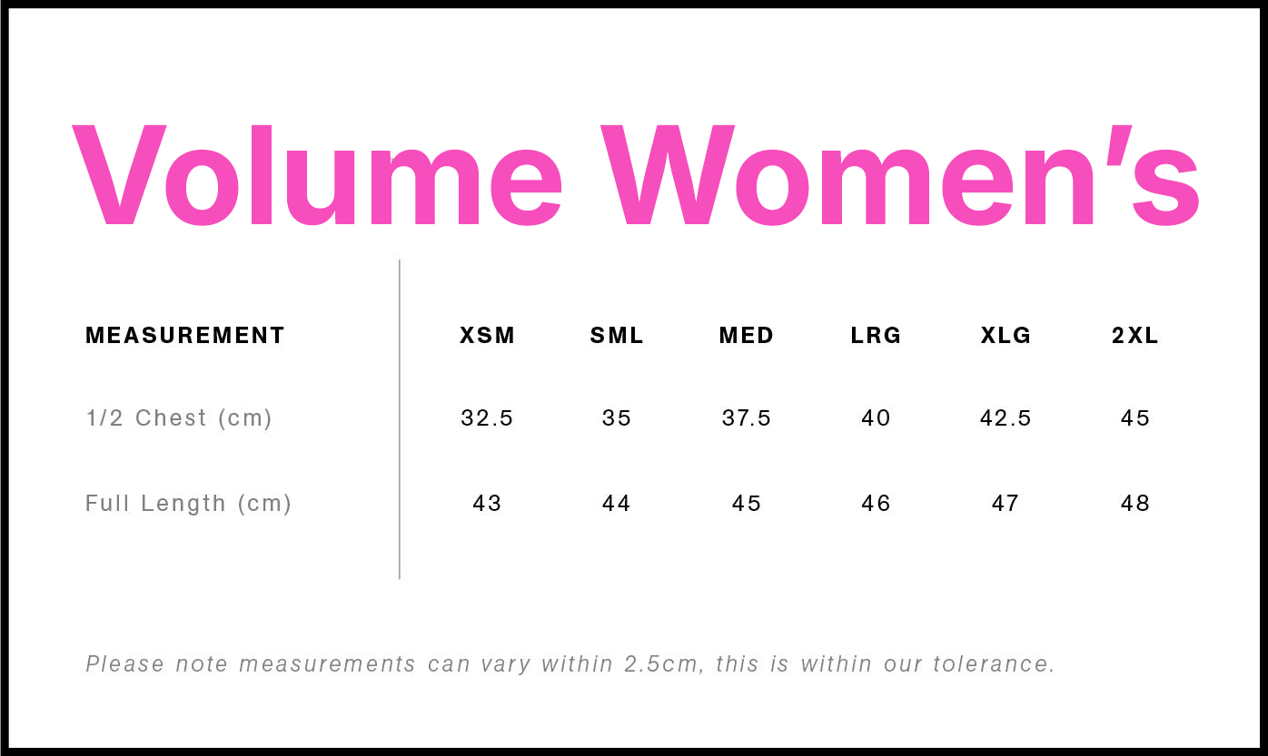 Volume Women's Size.png