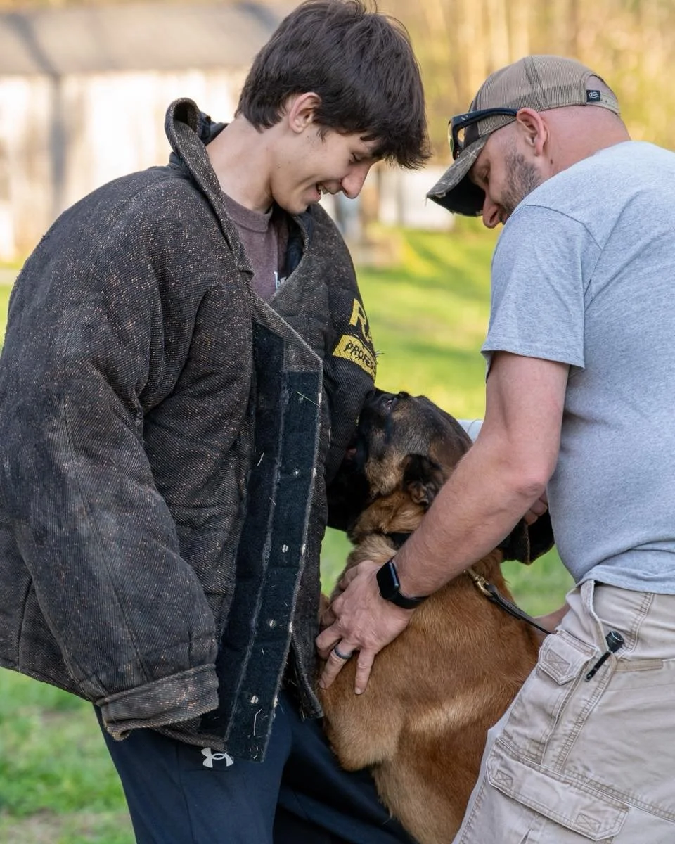 Just a picture to some.

To me&mdash;it&rsquo;s my son, my husband, and a dog we bred&hellip; all with big grins.

This is what it&rsquo;s all about. 🖤
#staywildk9 #maui