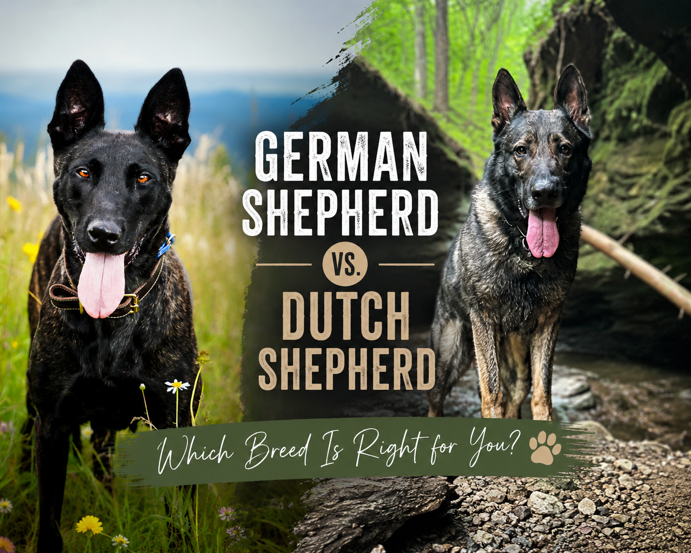 German Shepherd vs. Dutch Shepherd: Which Breed Is Right for You?