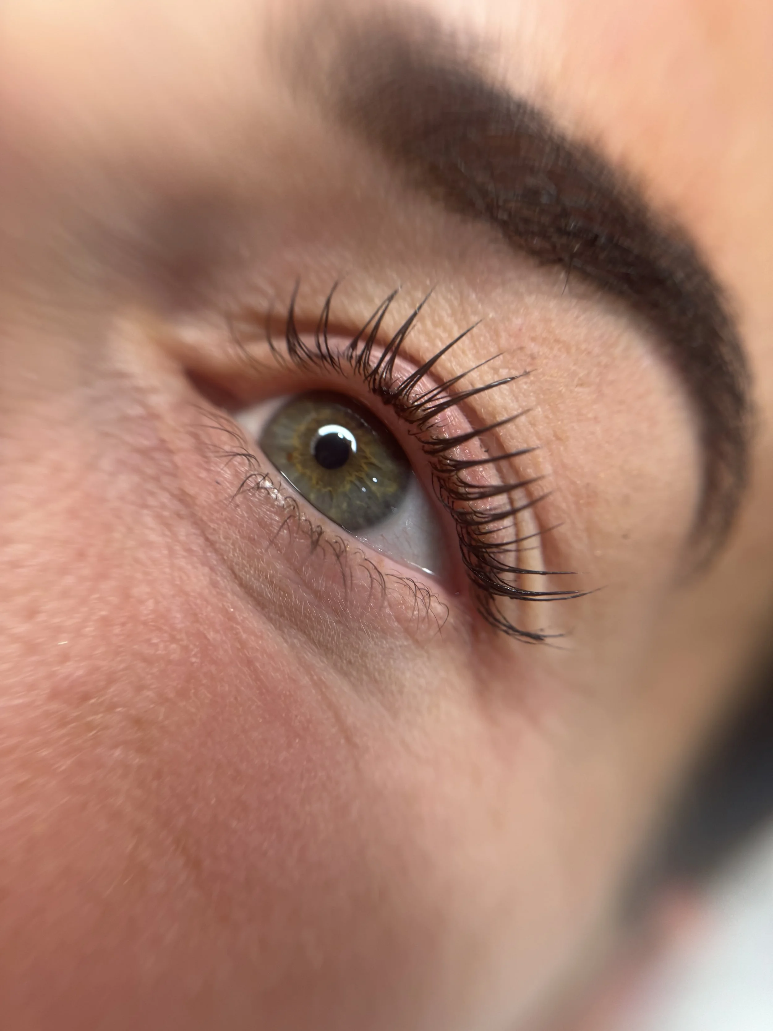 Close up of Korean Eye Lashes