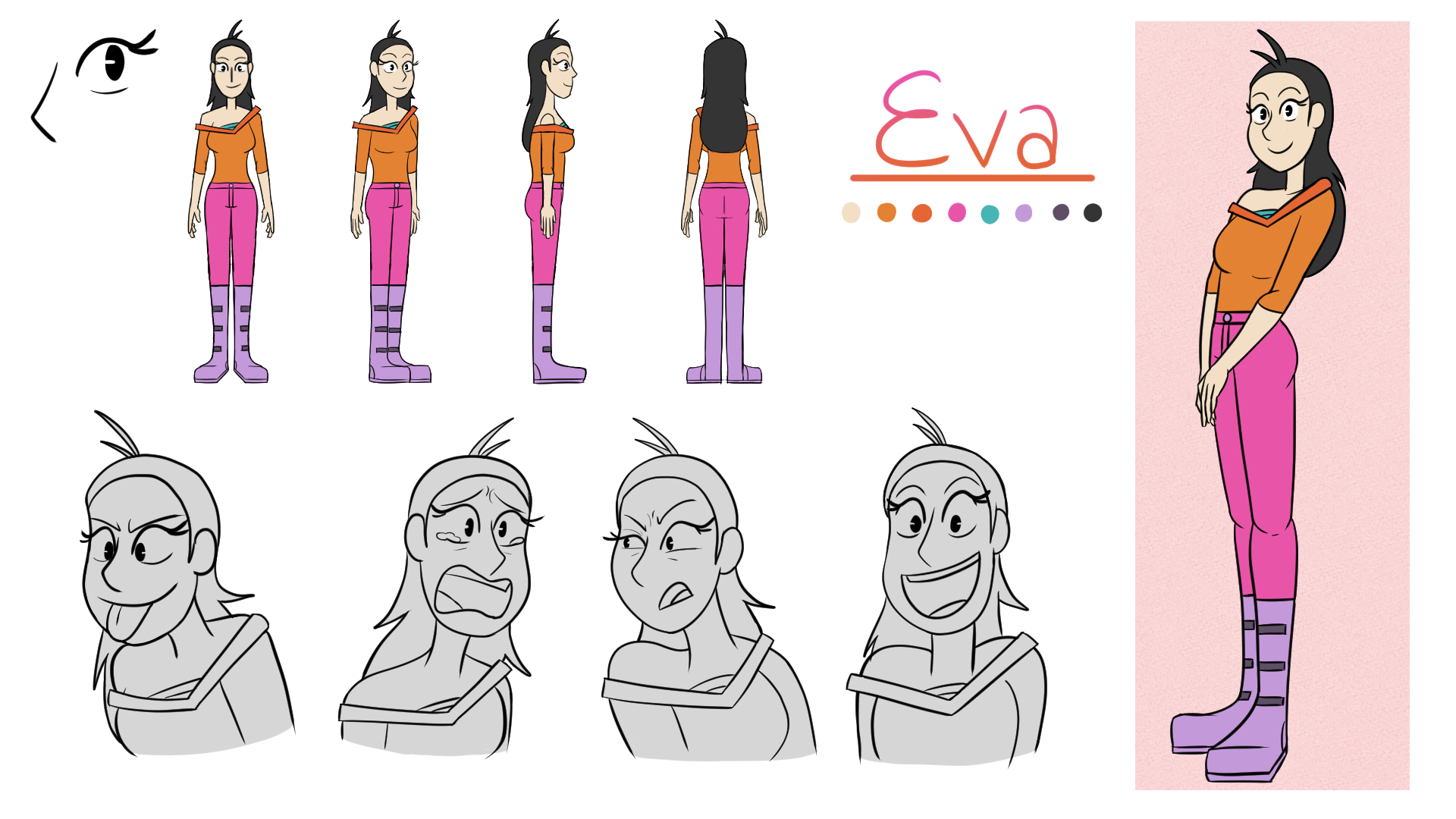 Eva Character Page