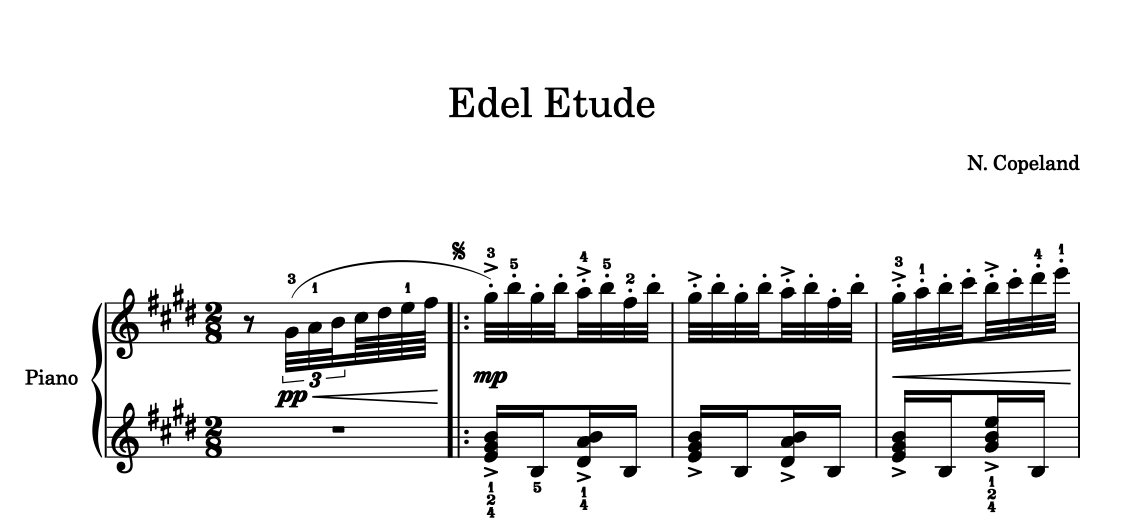 Edel Etude