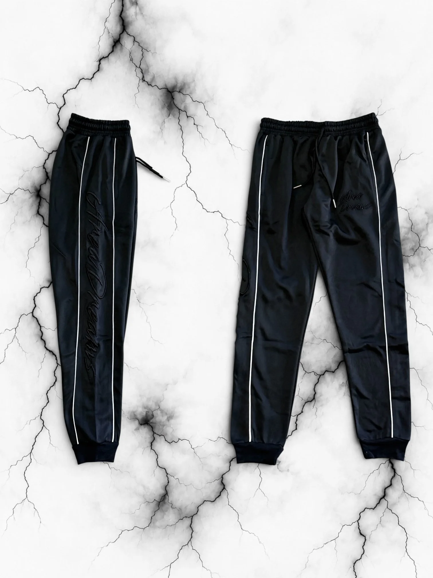 “Night Shift” Triple Black Track Pants