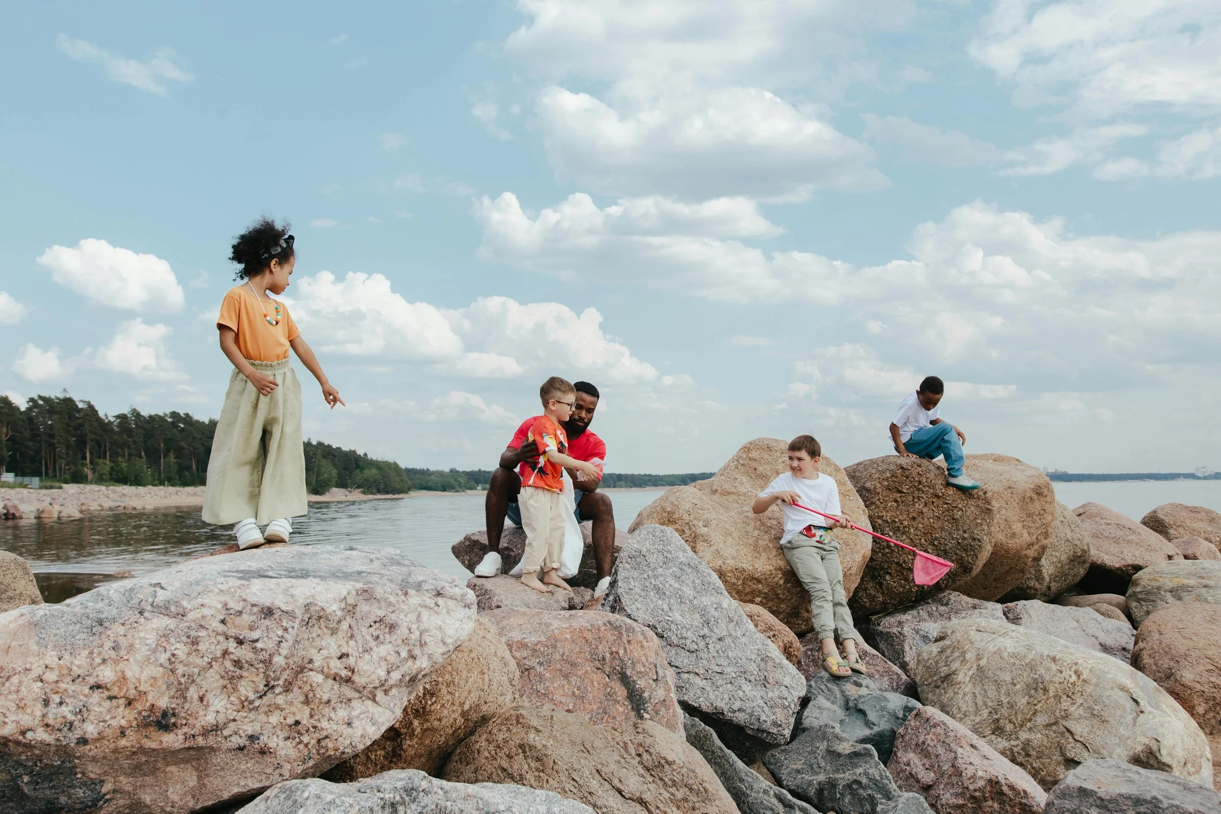 family outdoor activity