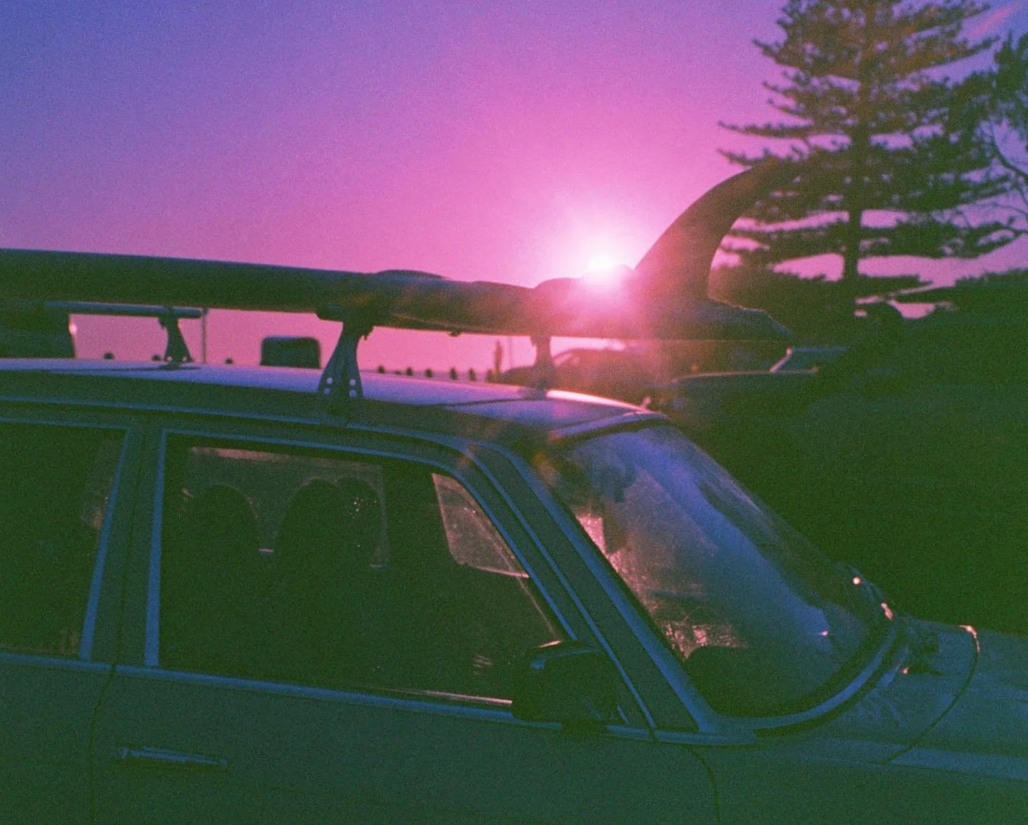 Early morning magic at the point, shot on some very expired film 🔮✨ #35mm