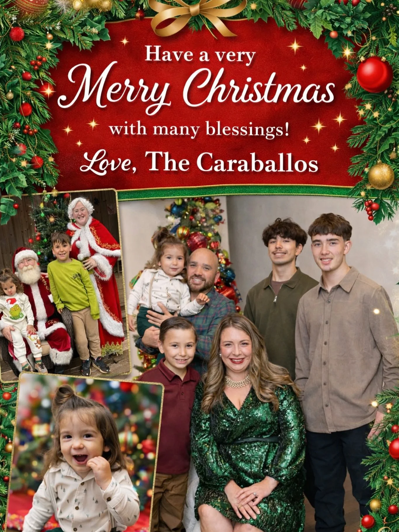 Merry Christmas 🎄from my family to yours 🤍